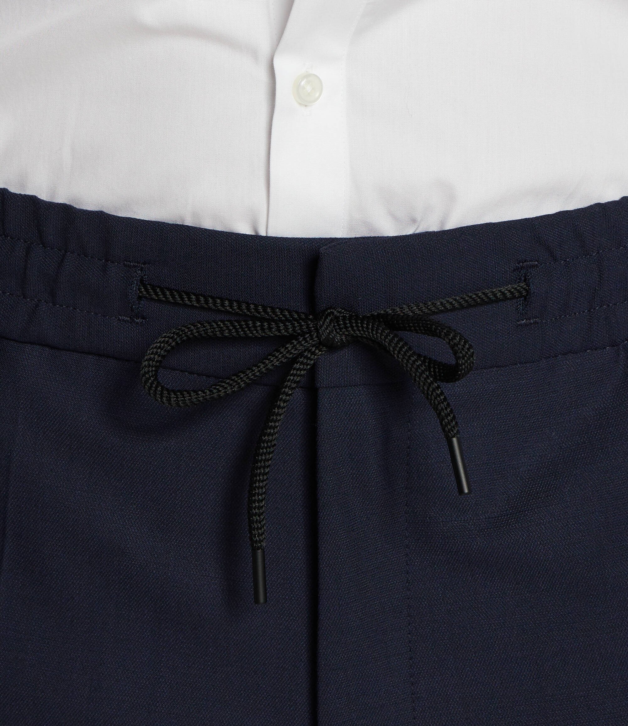 Hugo De lână pantaloni chino Howard231X | Slim Fit