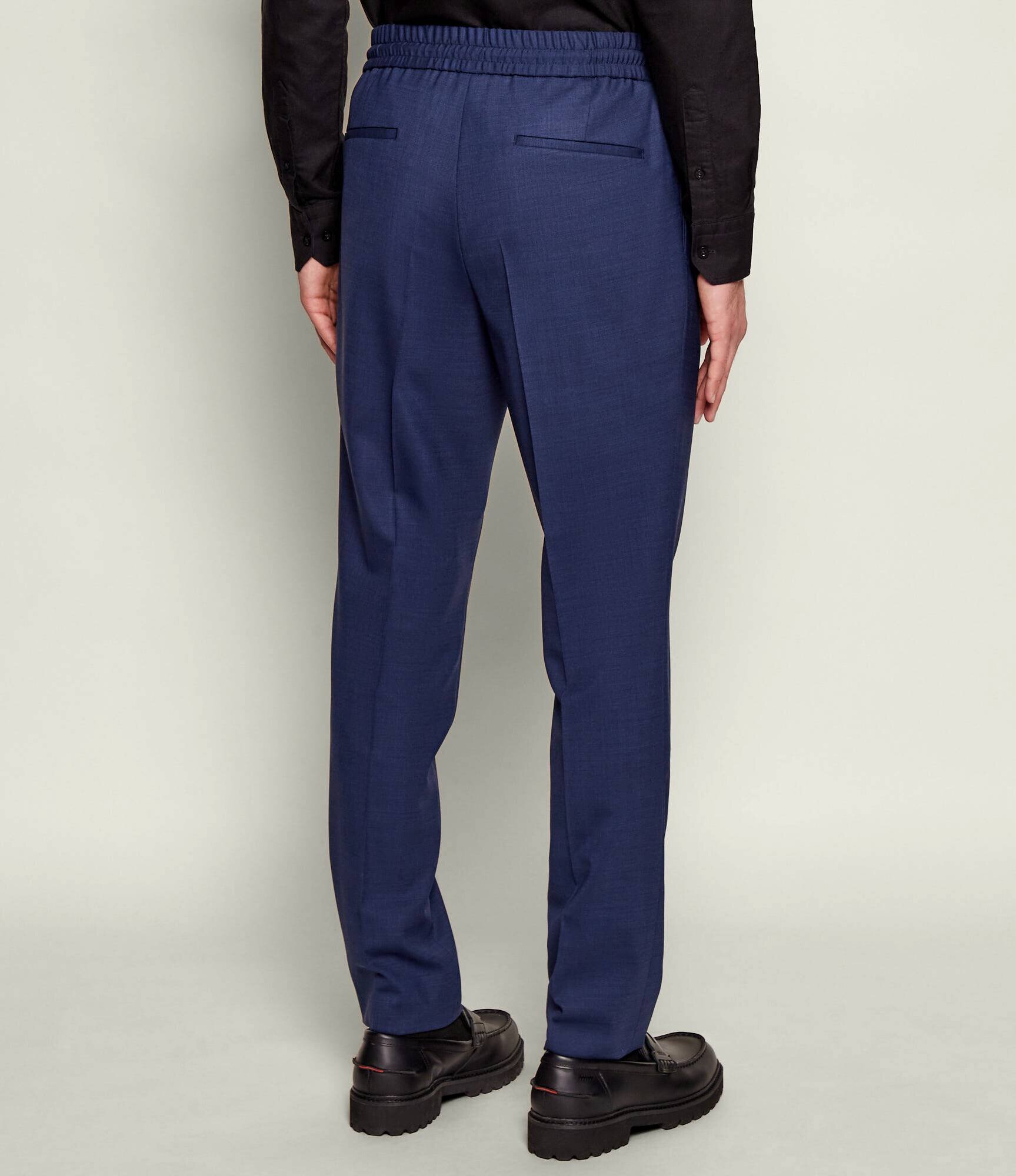 Hugo De lână pantaloni Getlin251F3 | Slim Fit