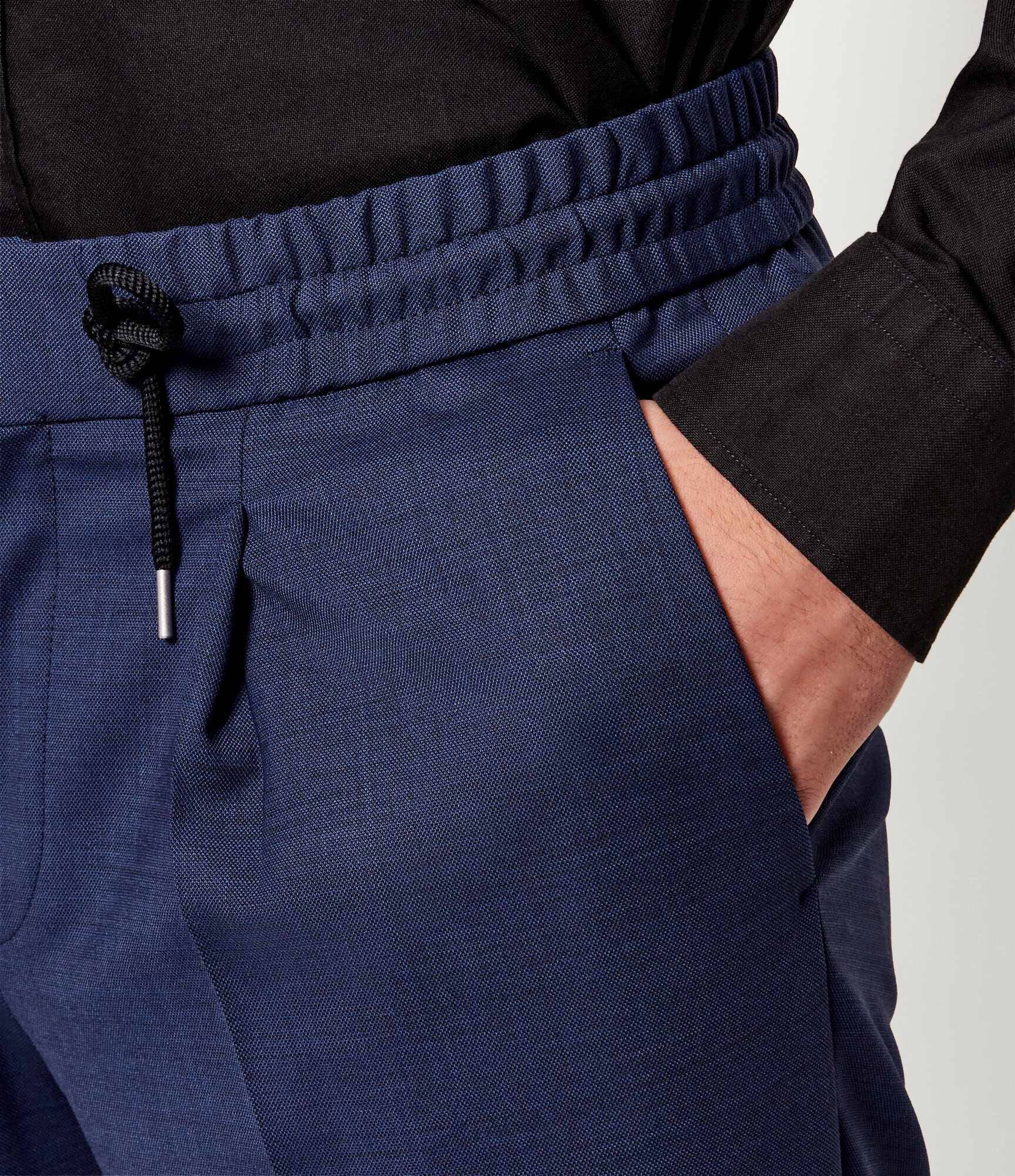 Hugo De lână pantaloni Getlin251F3 | Slim Fit