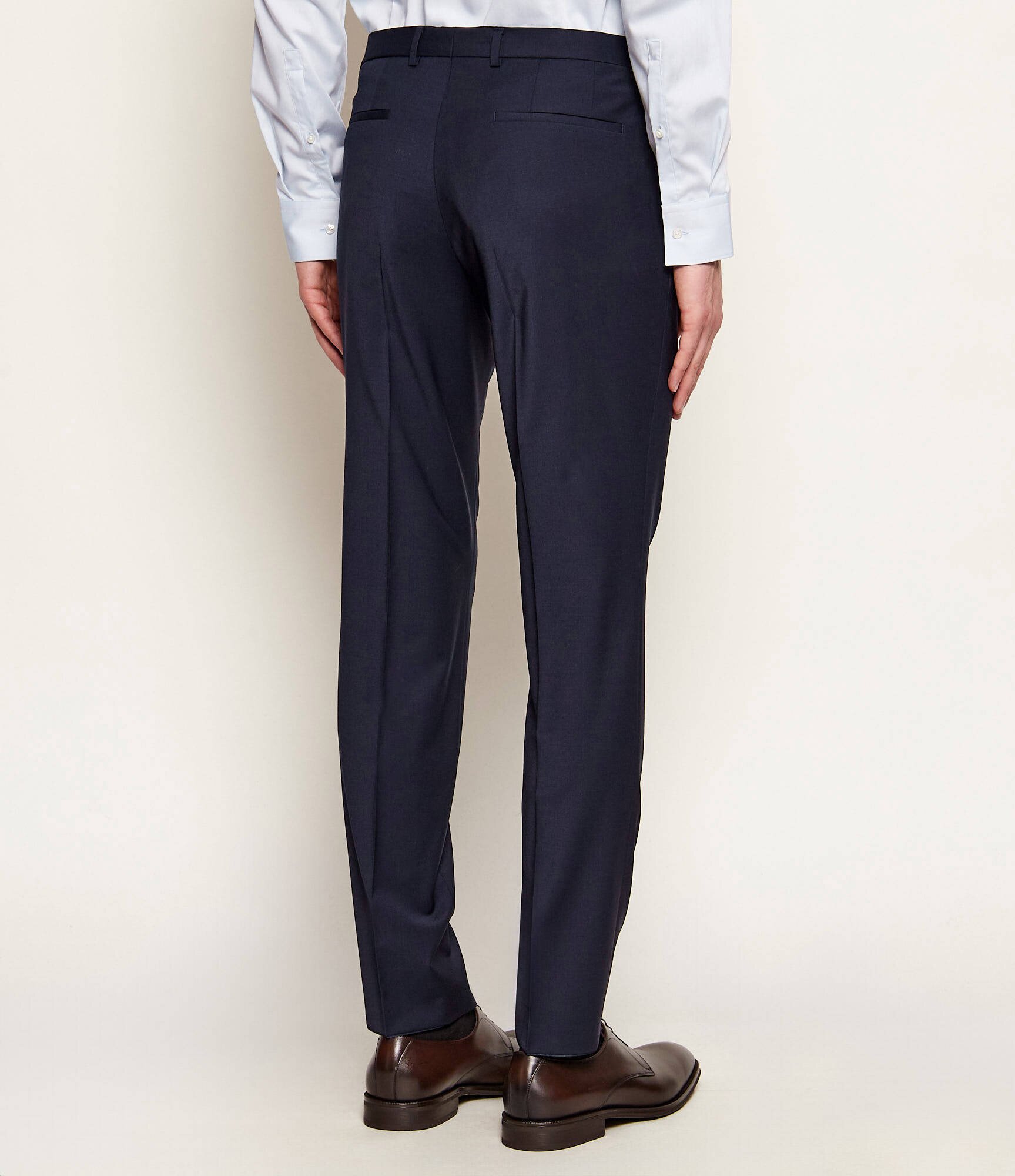 Hugo de lână pantaloni hestenm204x | extra slim fit