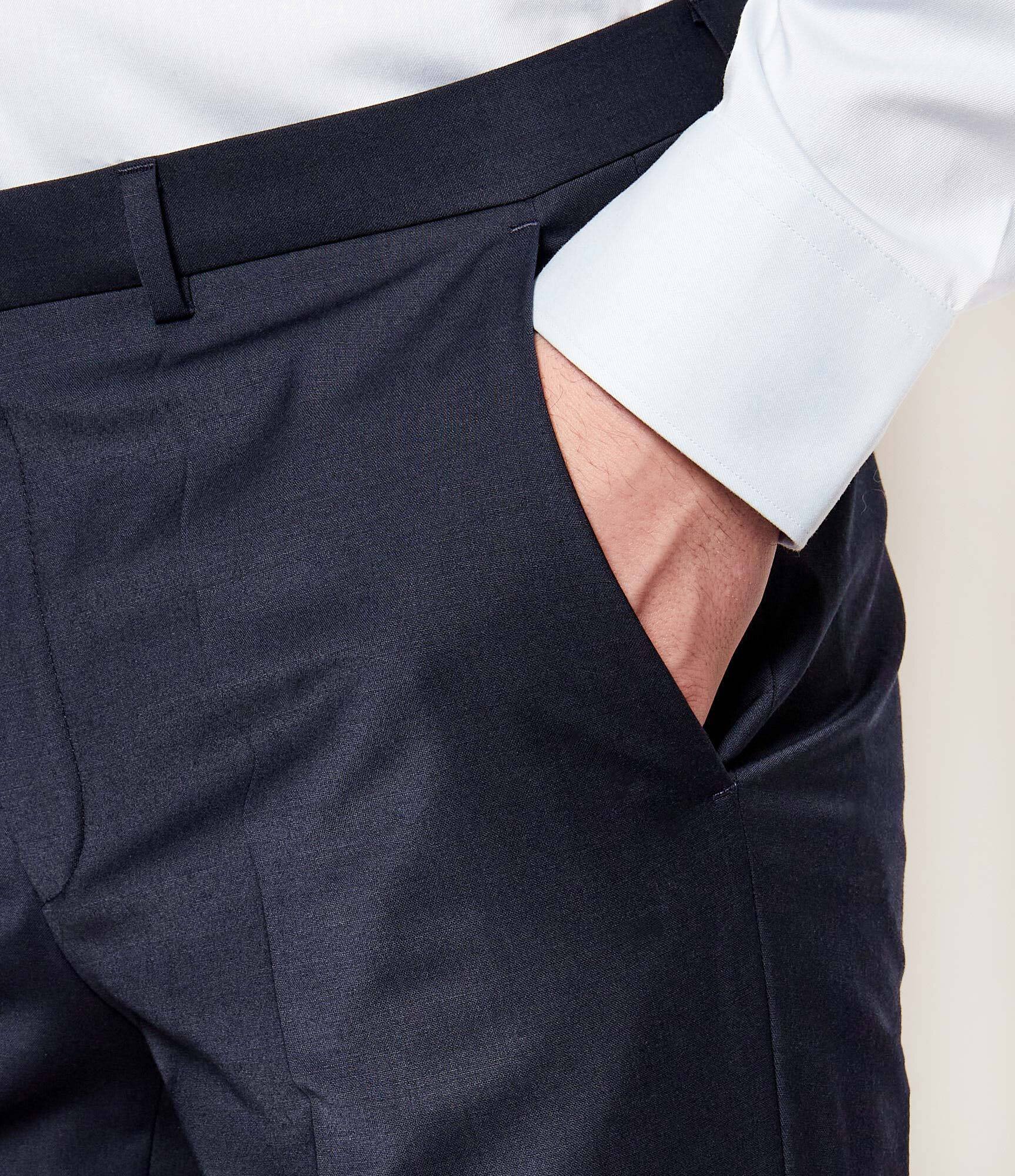 Hugo de lână pantaloni hestenm204x | extra slim fit