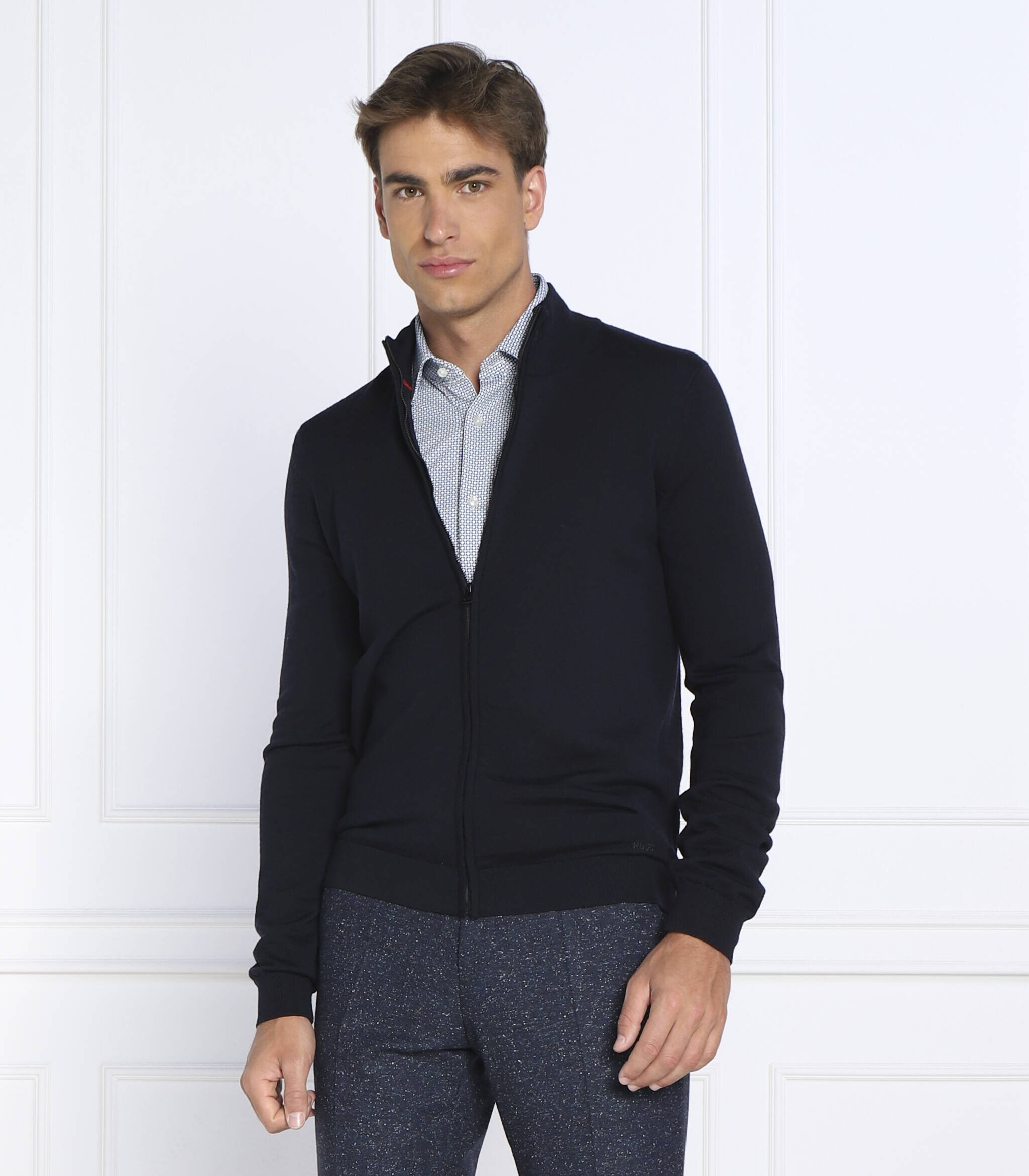 Hugo de lână pulover san jorge-m | slim fit