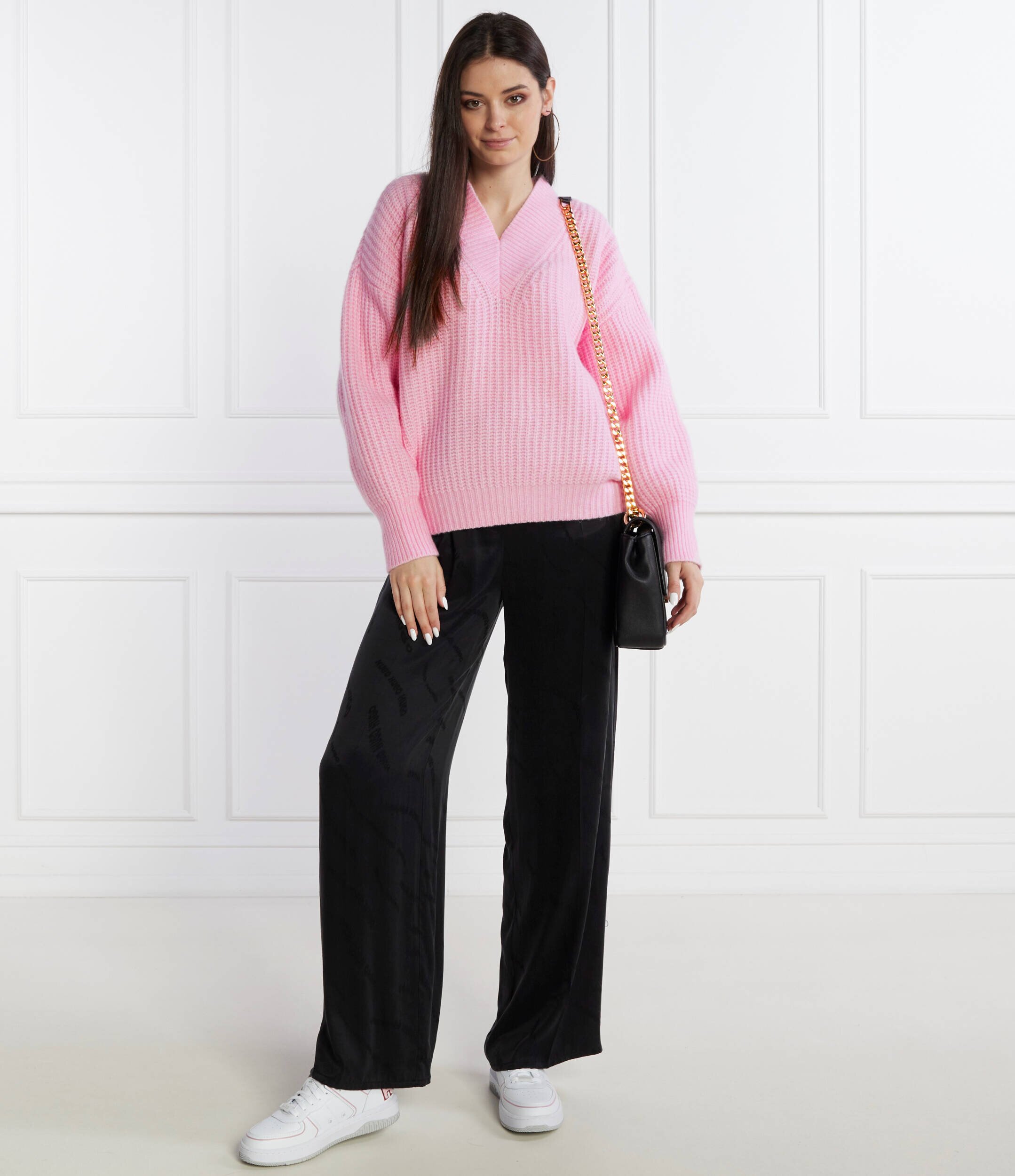 Hugo De lână pulover Sesamia | Oversize fit