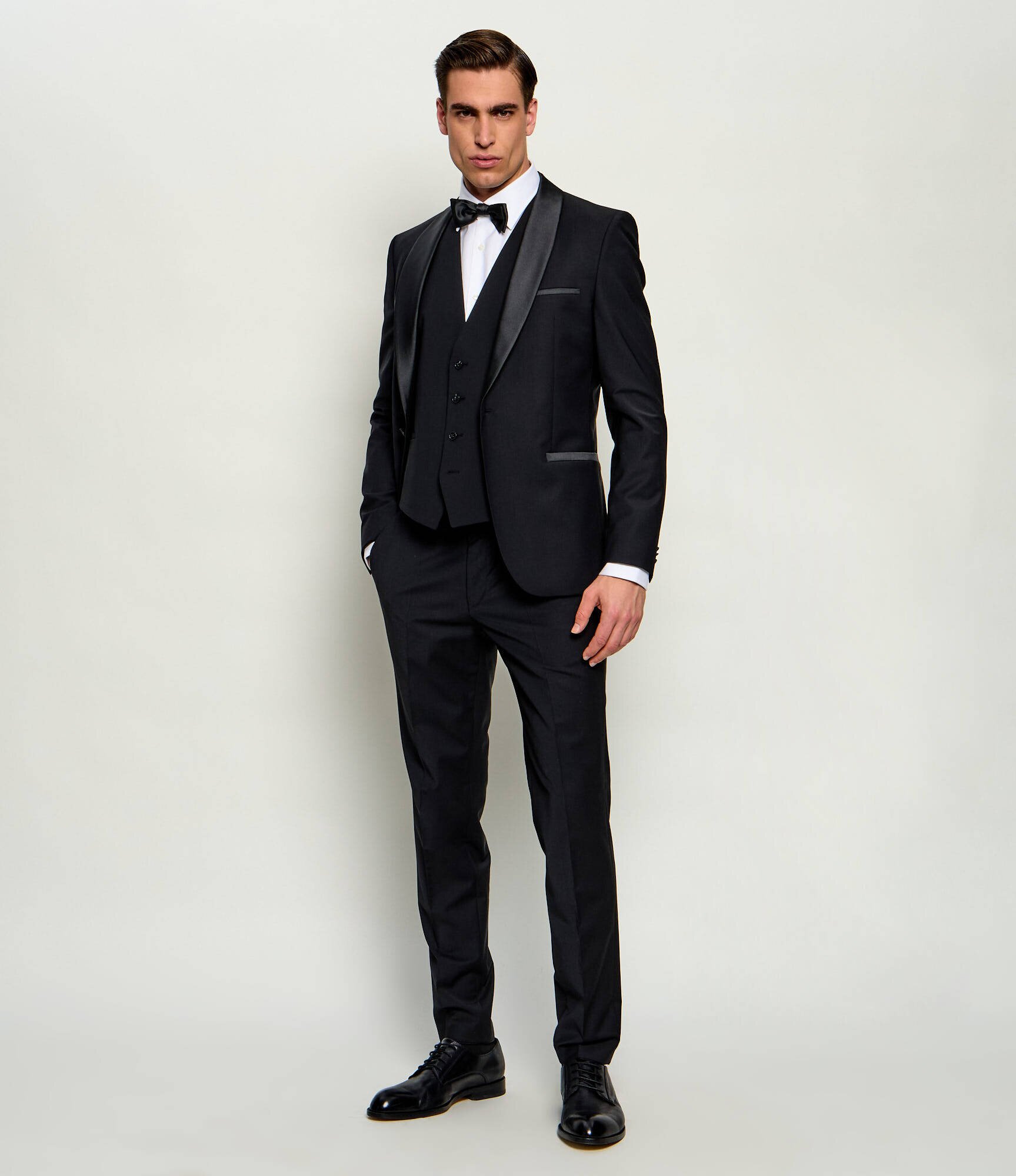 Hugo De lână vestă Vin253X-MH | Slim Fit