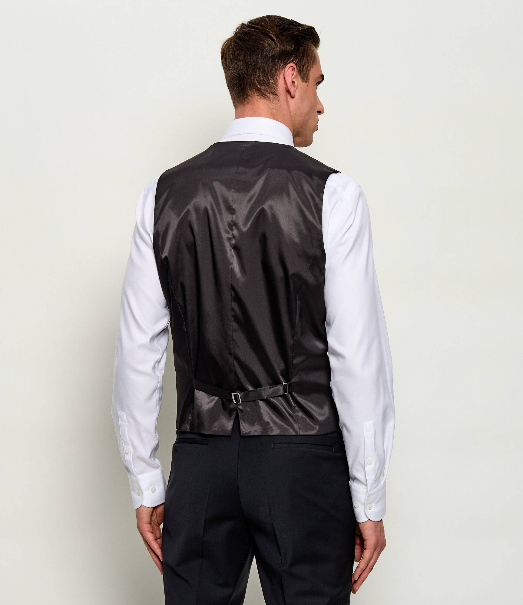 Hugo De lână vestă Vin253X-MH | Slim Fit