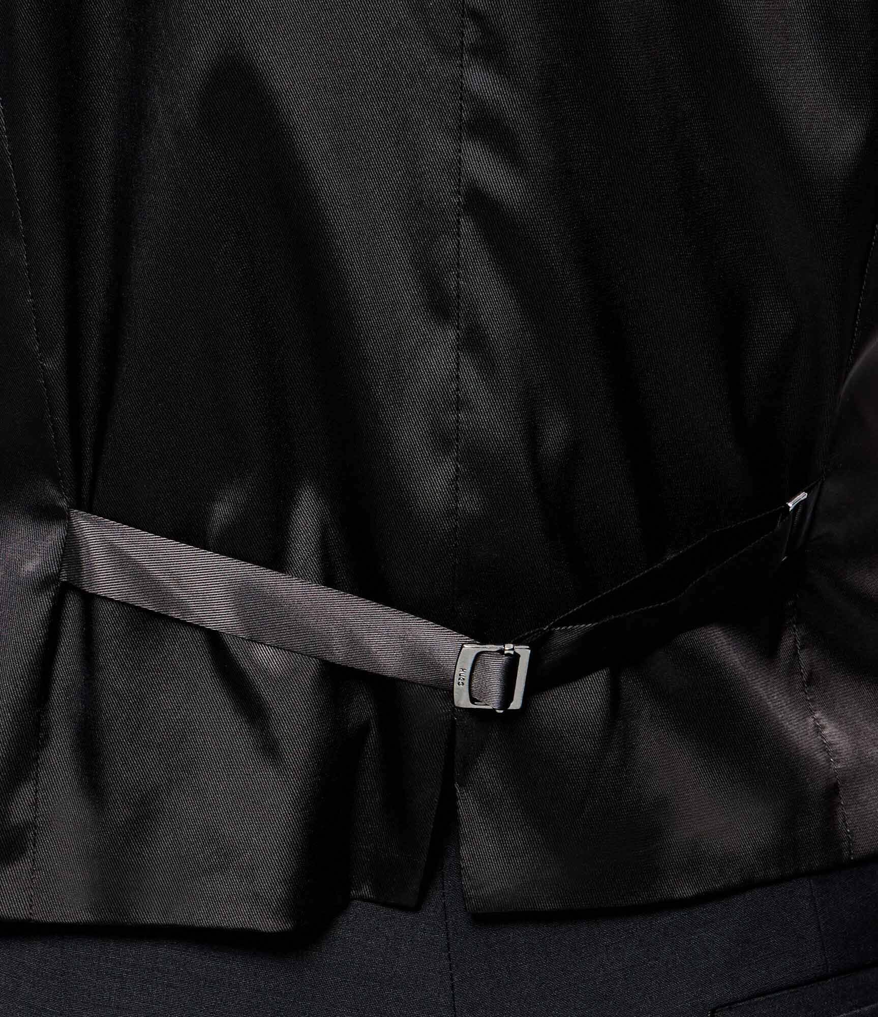 Hugo De lână vestă Vin253X-MH | Slim Fit