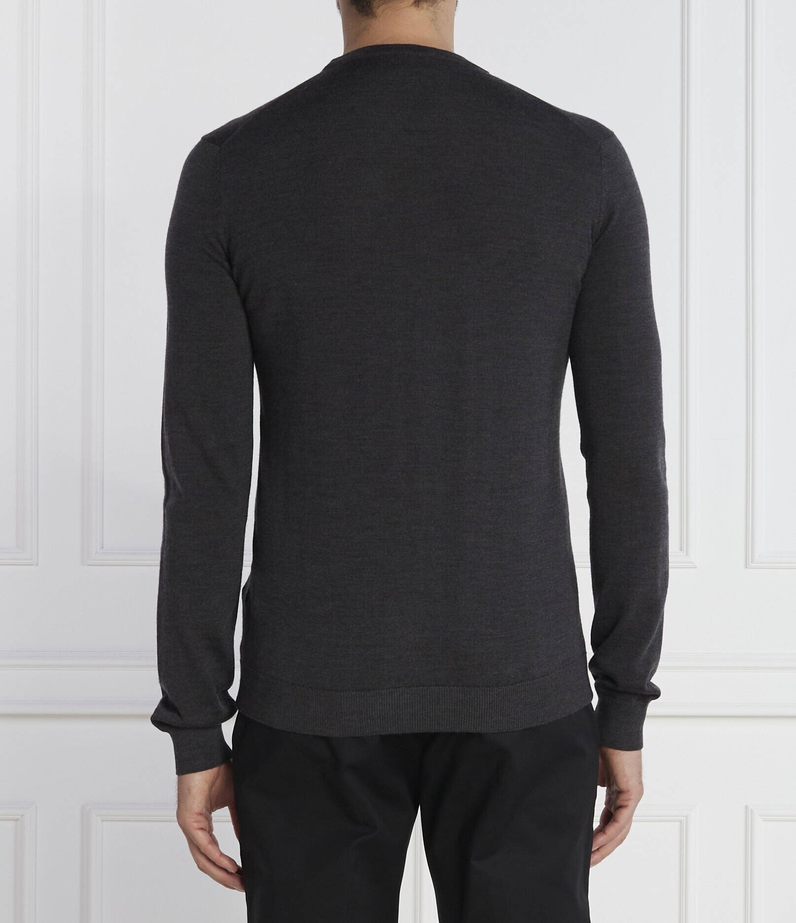 Hugo De mătase pulover San Cedric-M1 | Regular Fit