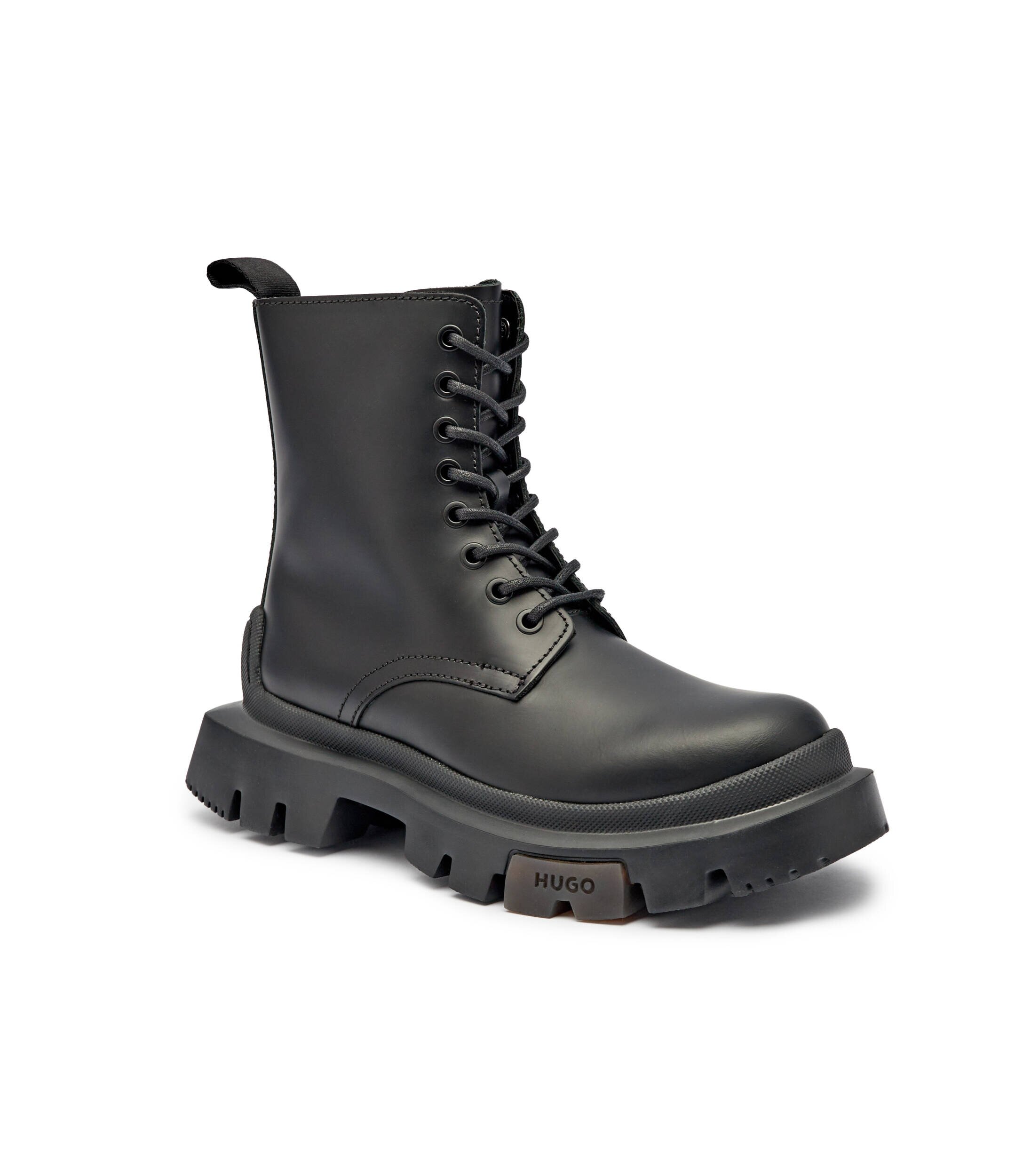 Hugo De piele botine Fabyan