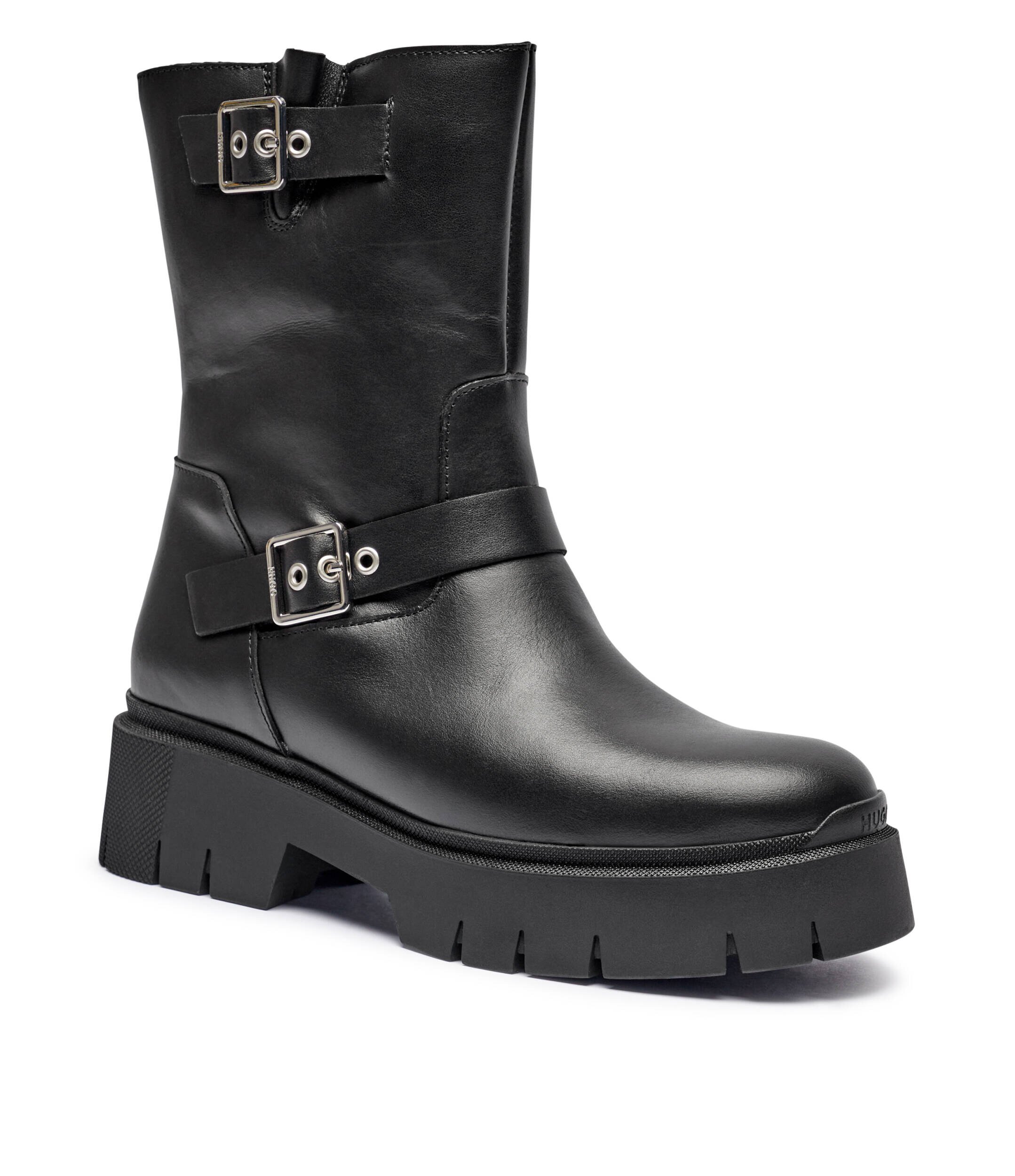 Hugo De piele ghete biker Kris