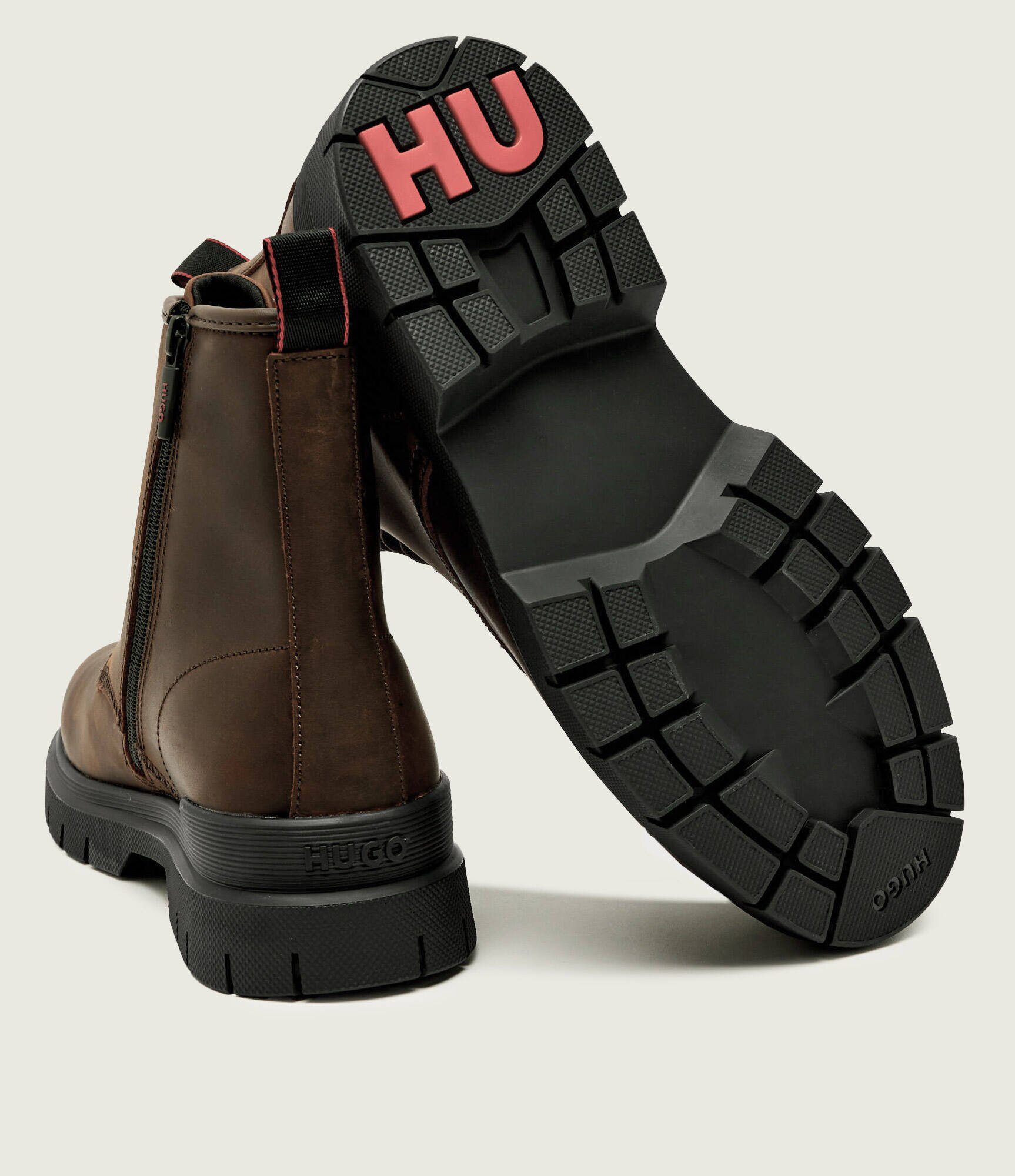 Hugo De piele încălțăminte înaltă Ryan_halb_pp