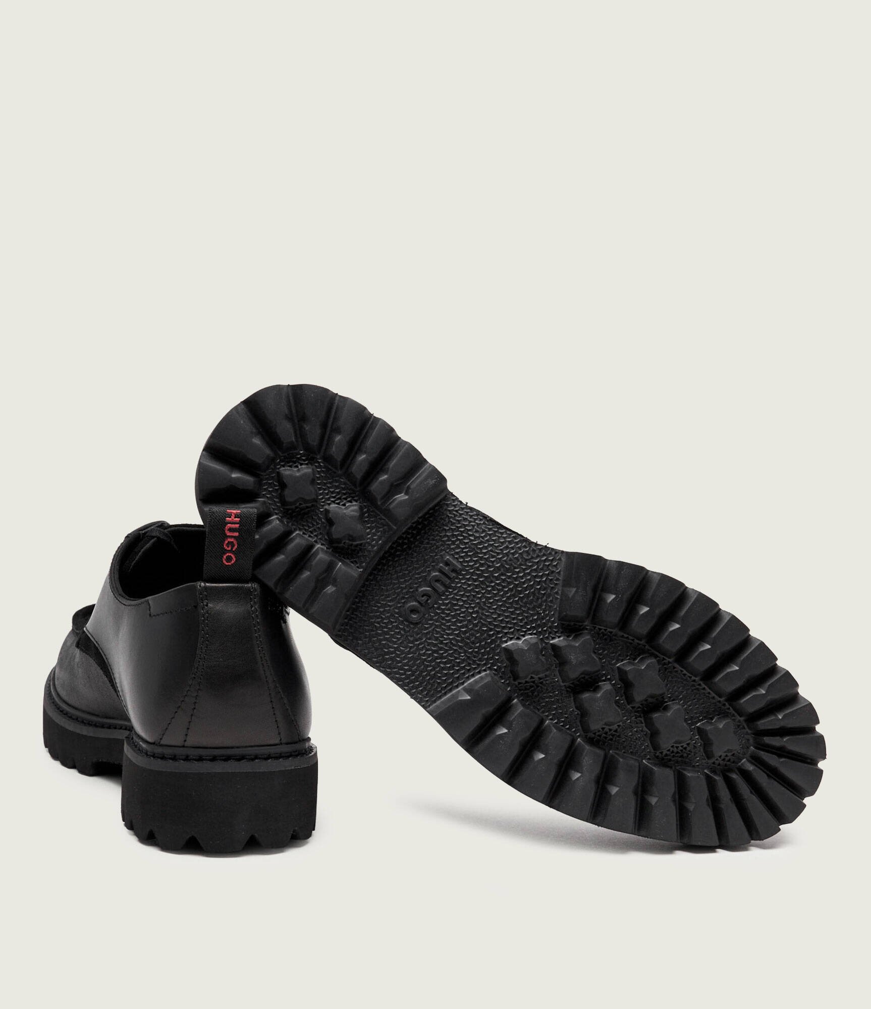 Hugo De piele pantofi loafer Draven_derb_plltsd | piele întoarsă