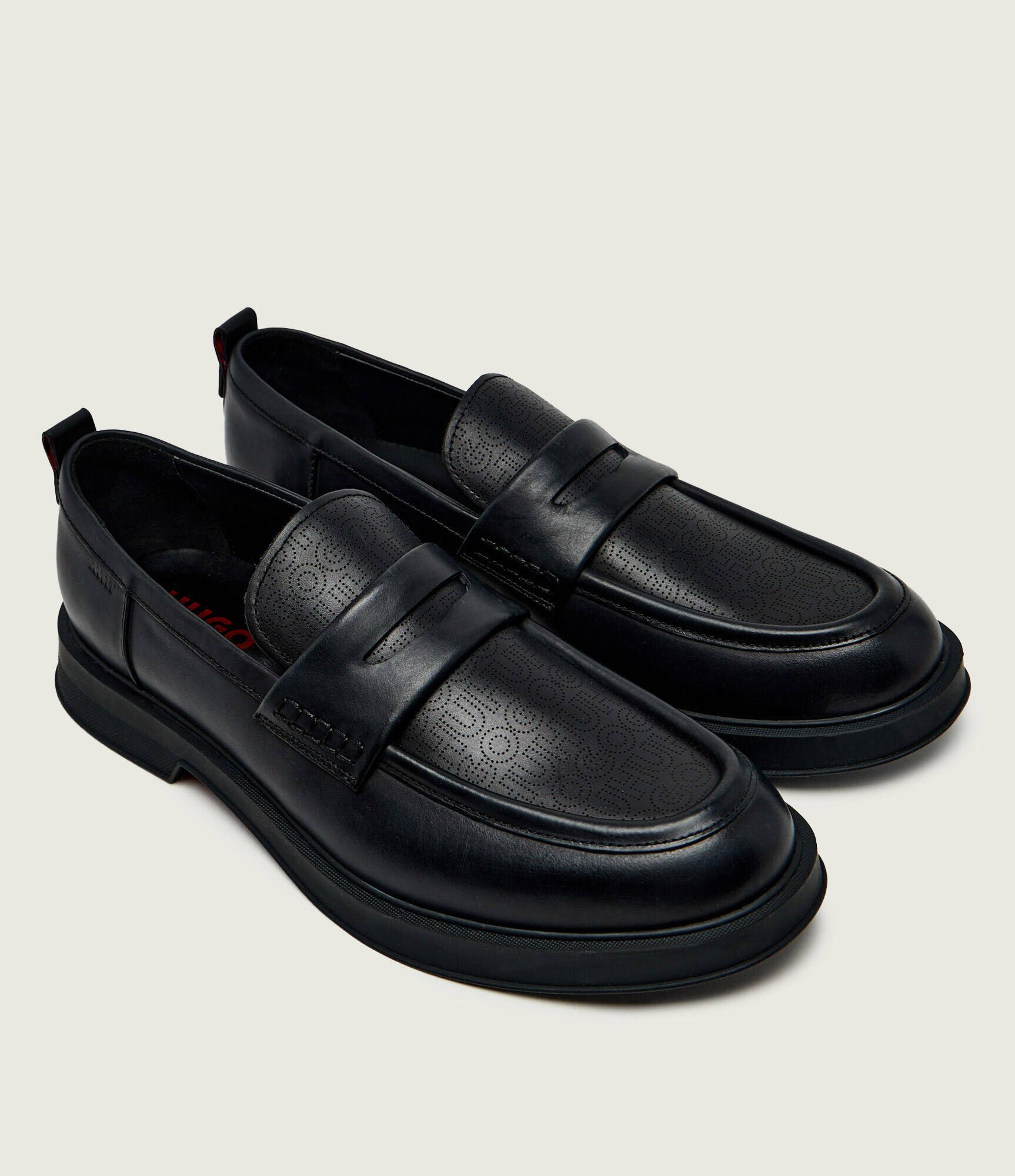 Hugo De piele pantofi loafer Lenner_loaf_pfmn