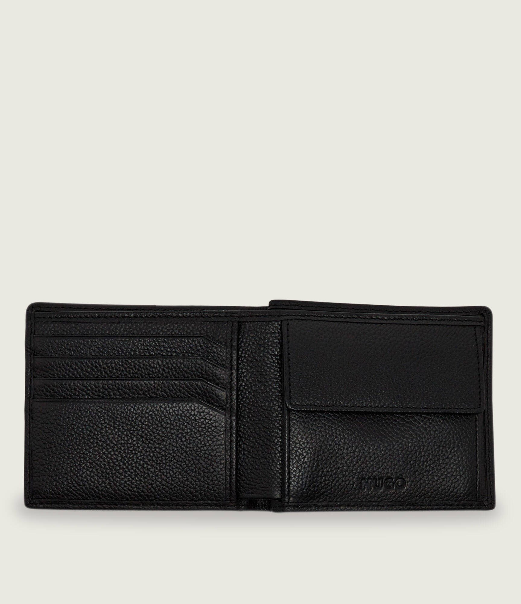 Hugo De piele portofel Huke_4cc Coin
