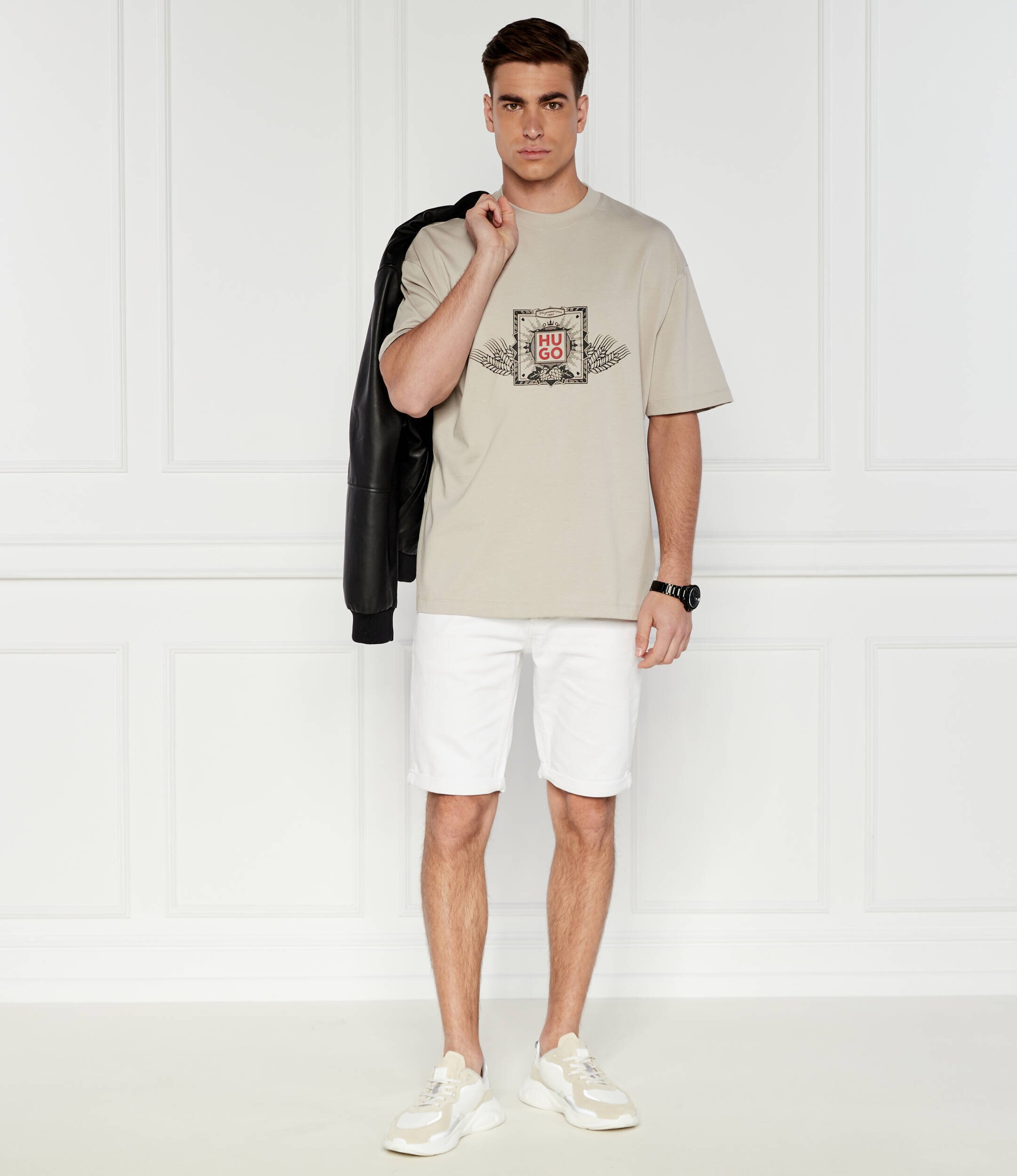 Hugo De piele sneakers
