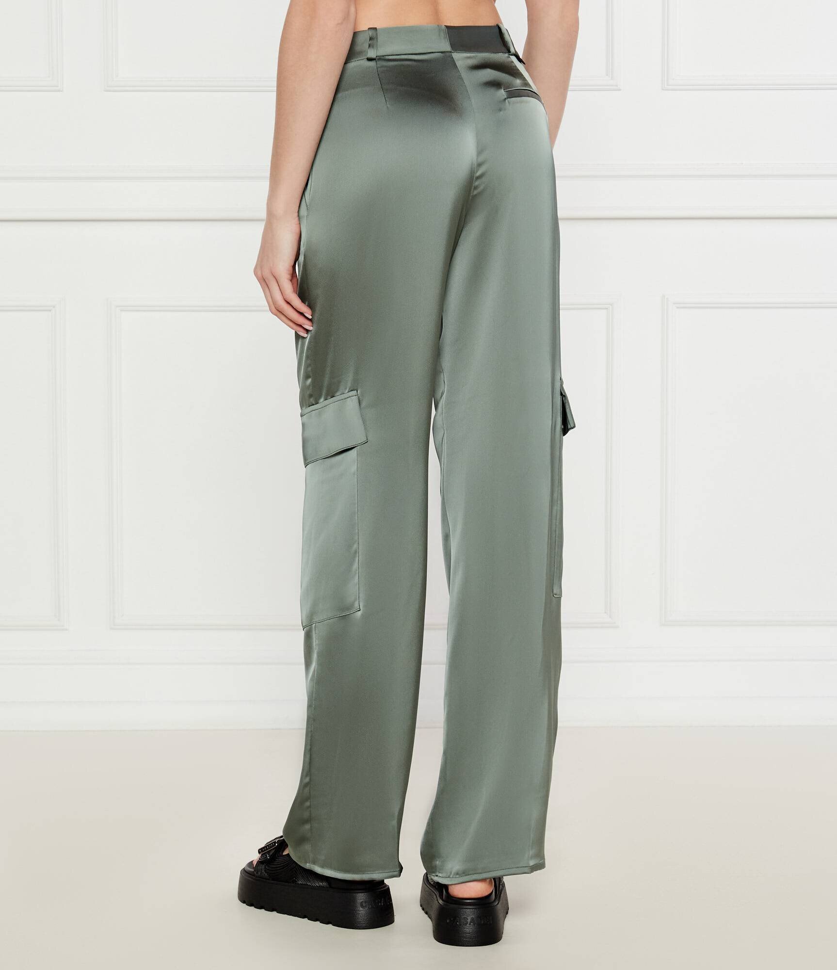 Hugo De satin pantaloni Hanira-1 | flare fit