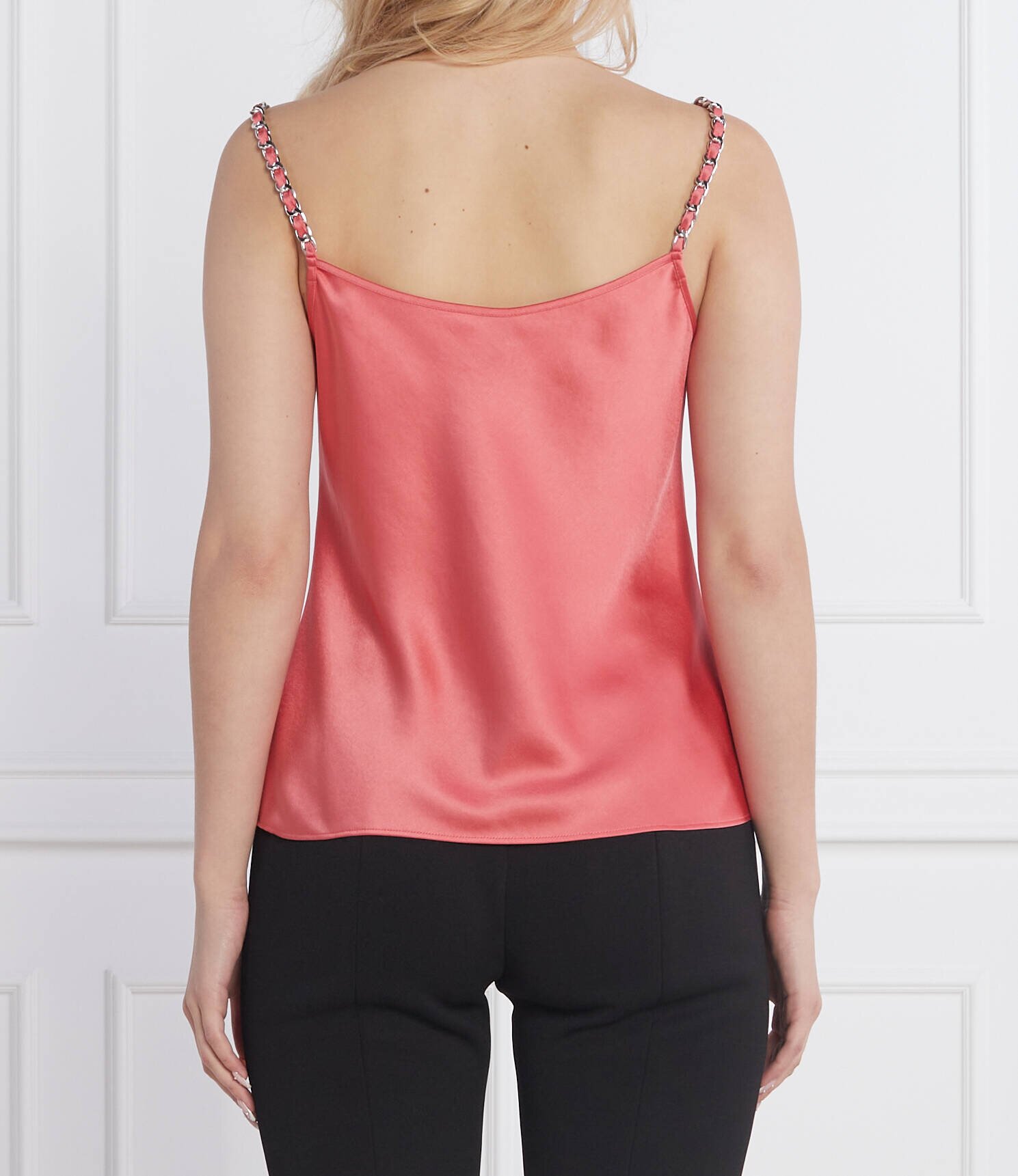 Hugo De satin top Cermila | Regular Fit