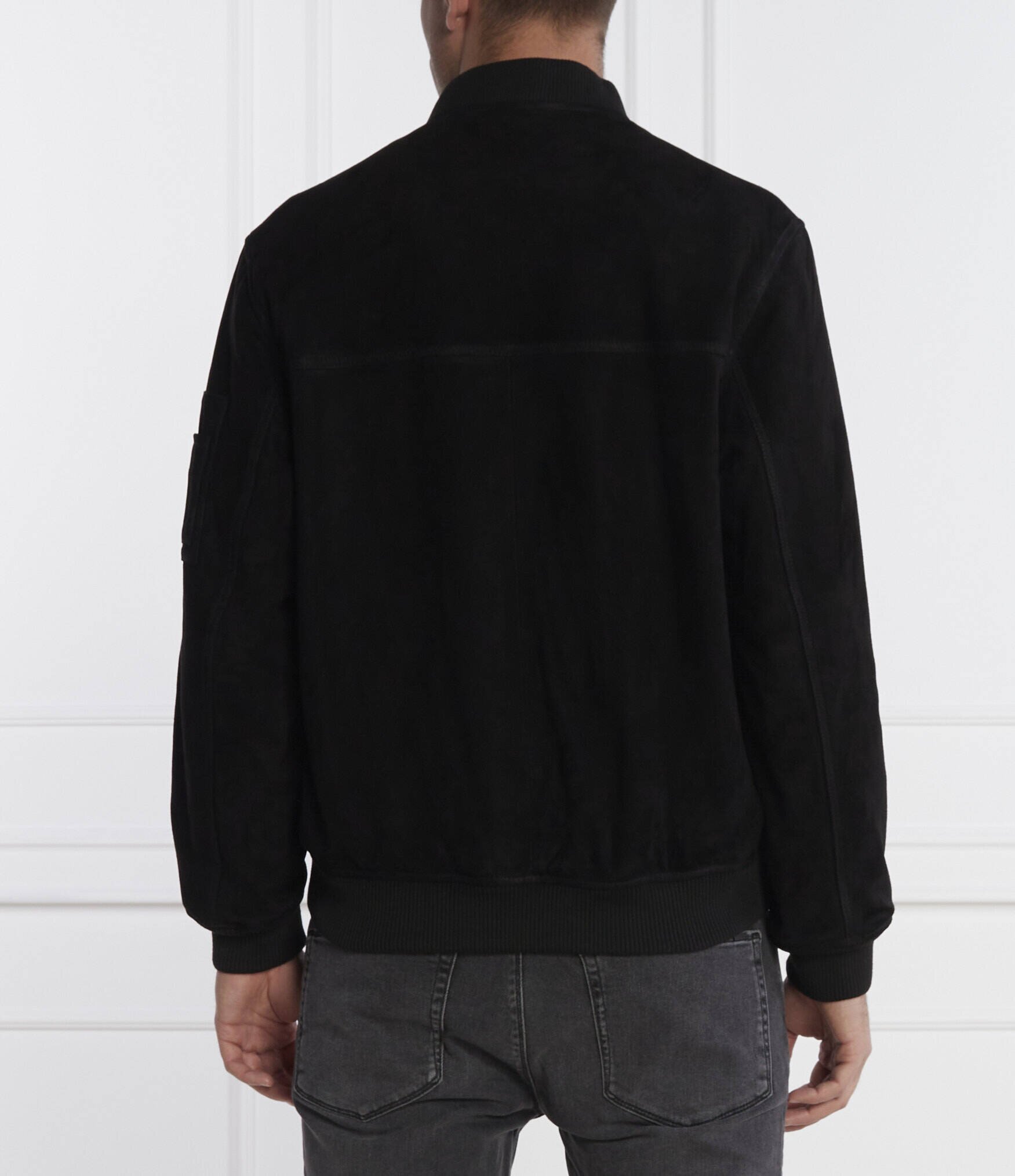 Hugo Geacă bomber Leato | regular fit | piele întoarsă