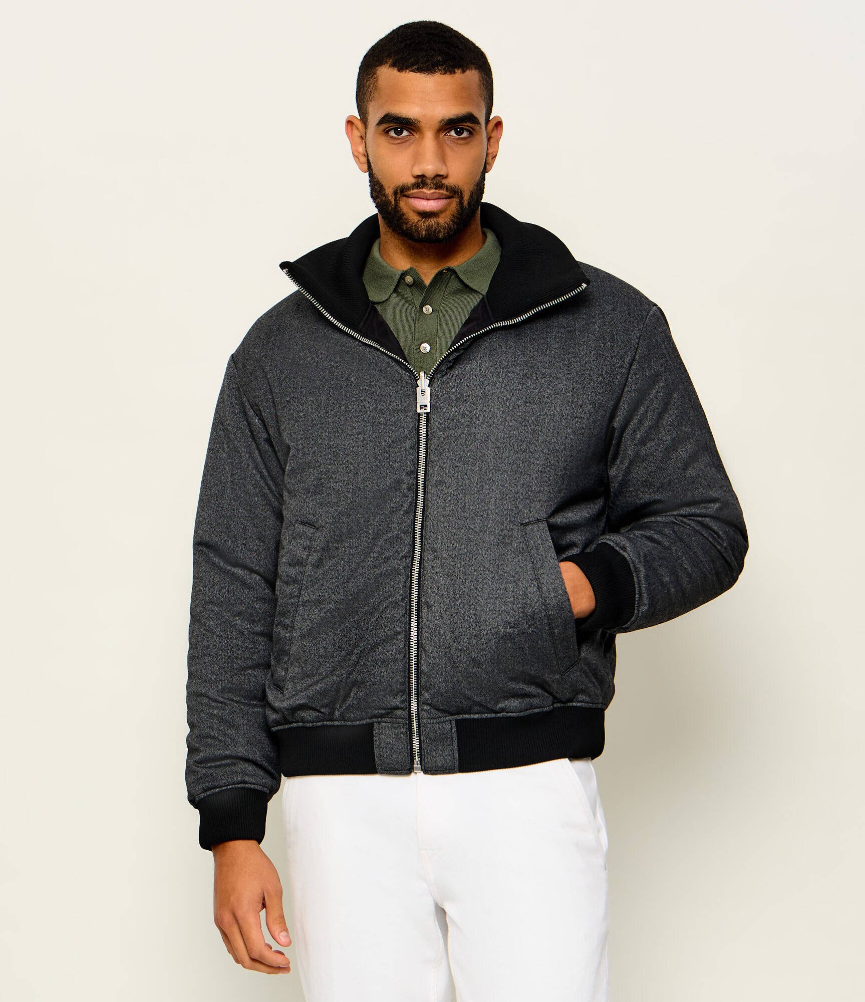 Hugo Geacă cu două fețe Bremo2641 | regular fit