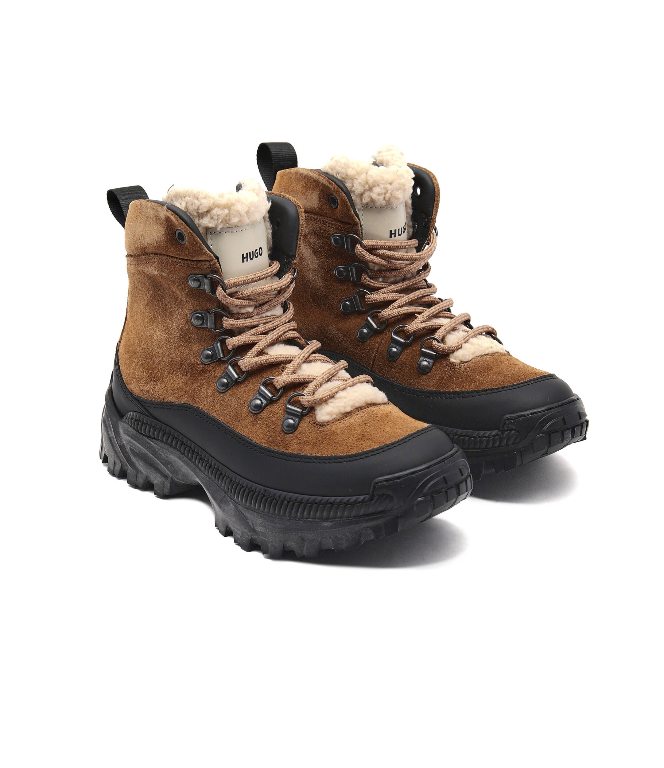 Hugo Ghete de trekking Jace FurLaceUpB-Smix | piele întoarsă