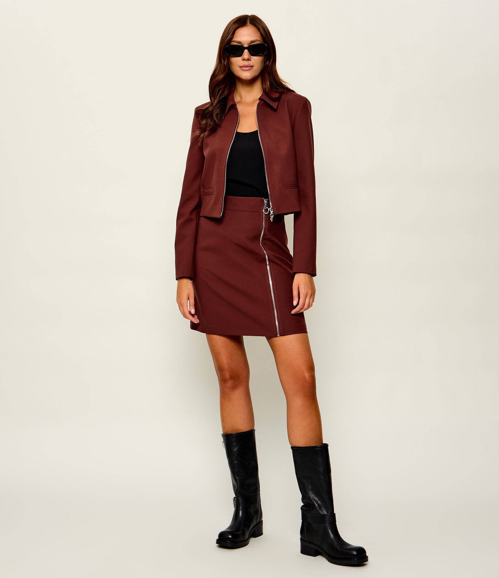 Hugo Jachetă Anjus | Cropped Fit