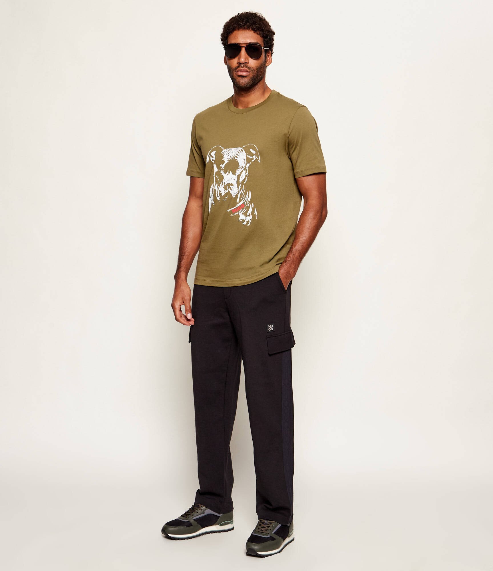 Hugo Pantaloni de trening Danovopan | Loose fit