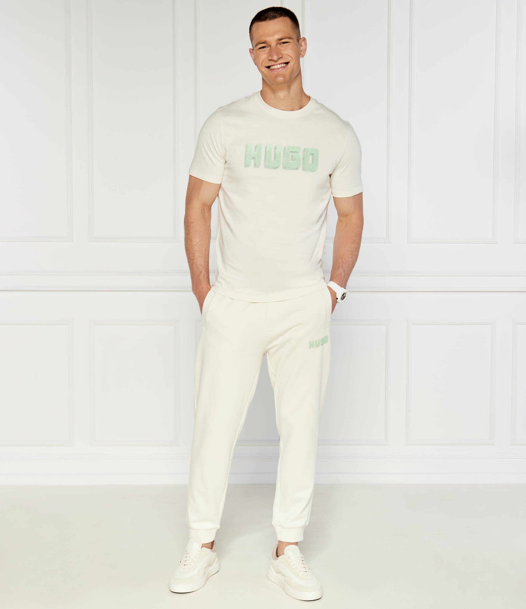 Hugo Pantaloni de trening Diqomo | Regular Fit