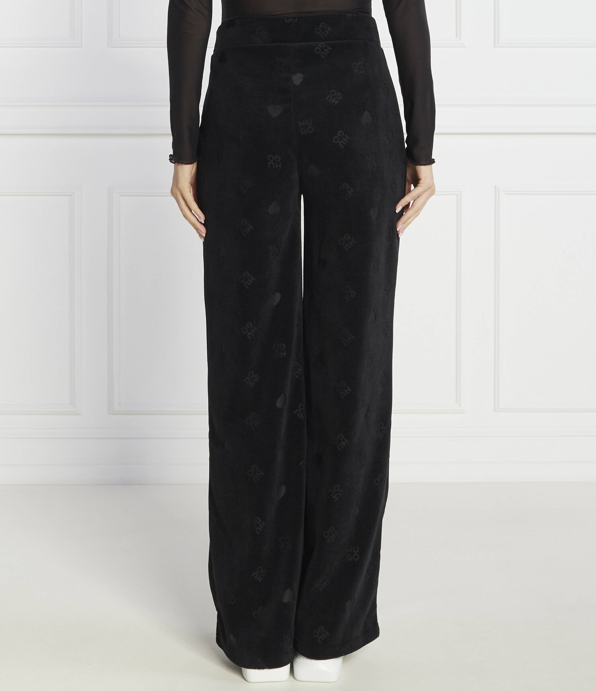 Hugo Pantaloni de trening Navalia | flare fit