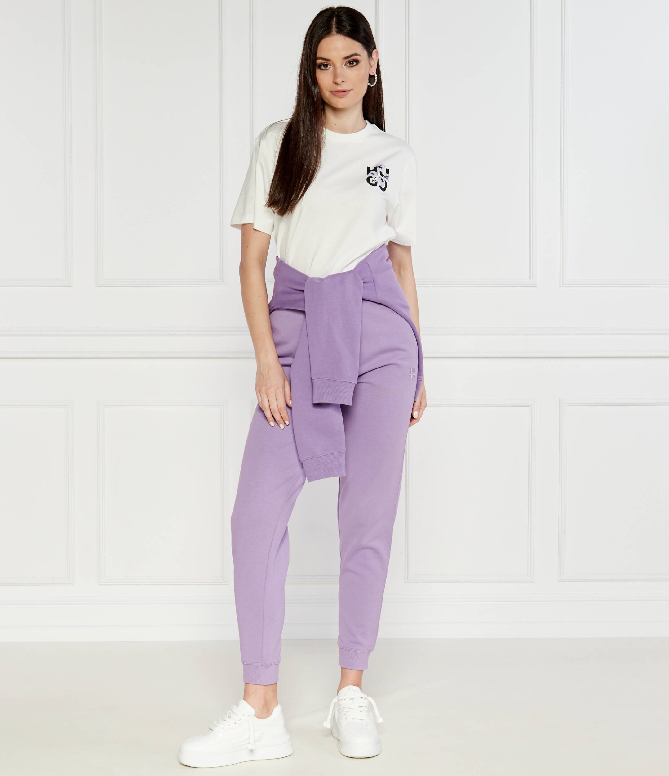 Hugo Pantaloni de trening Nelfinia | Regular Fit