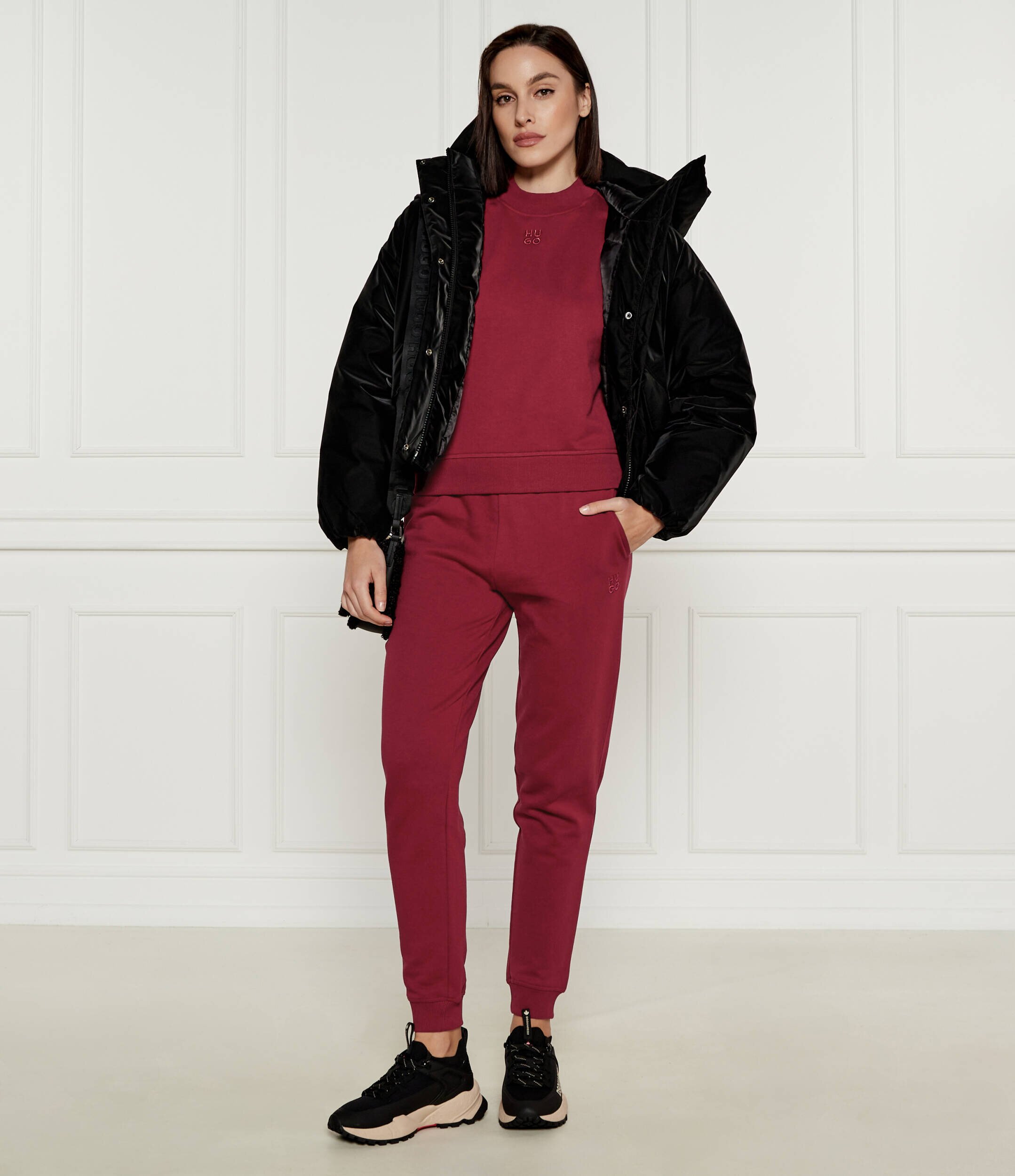 Hugo Pantaloni de trening Nelfinia | Regular Fit
