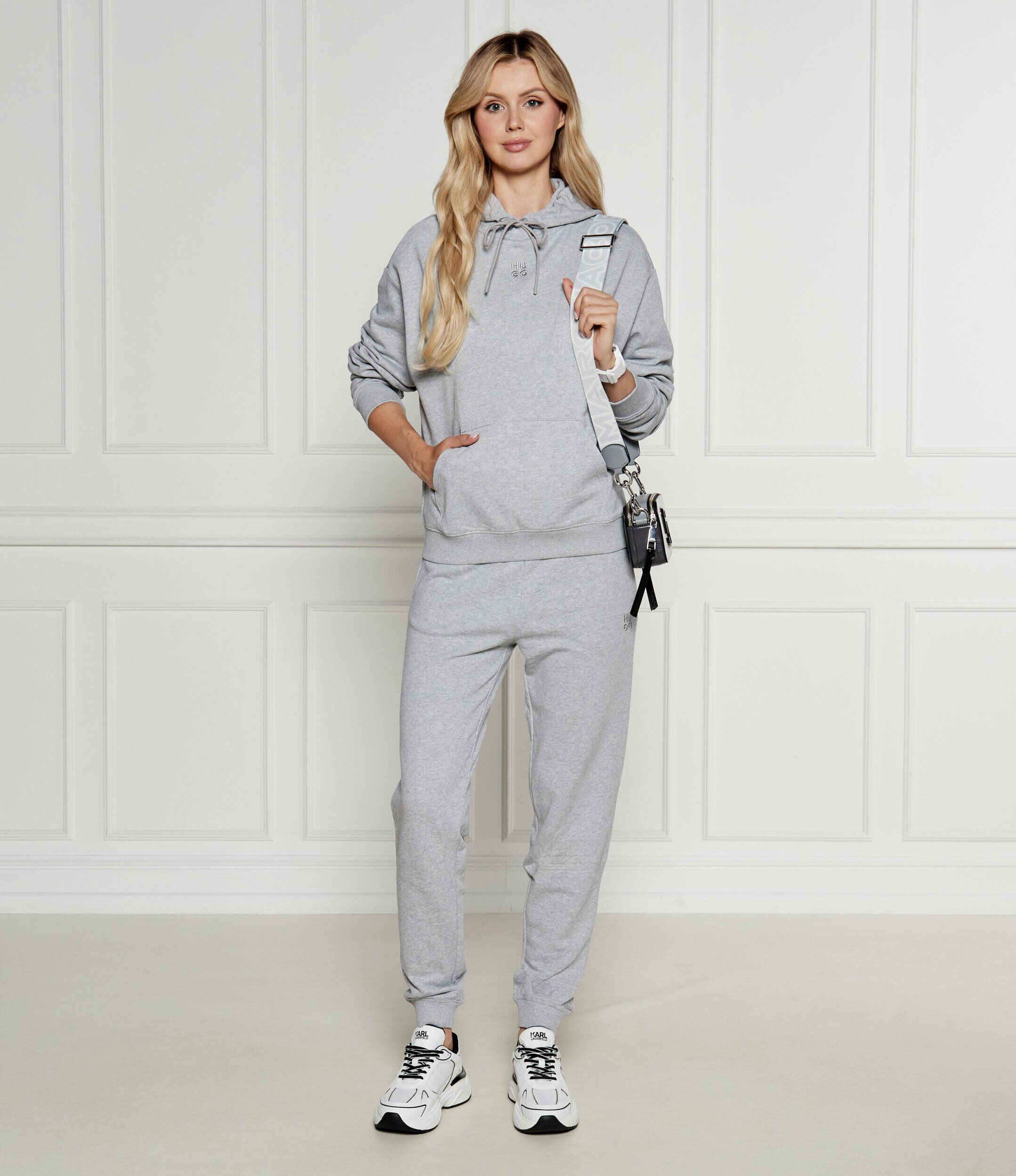 Hugo Pantaloni de trening Nelfinia | Regular Fit