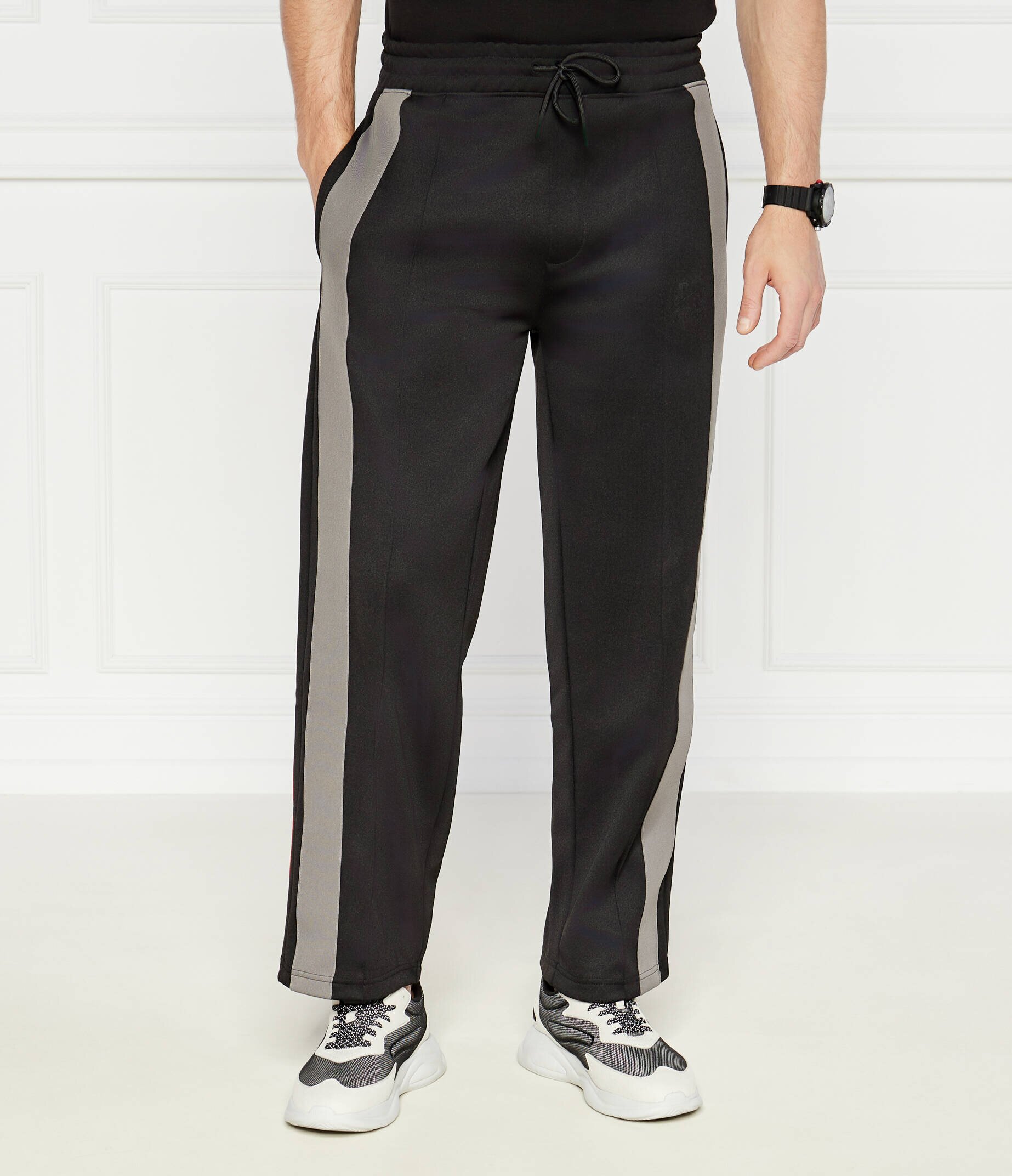 Hugo Pantaloni de trening | x Racing Bulls | Loose fit