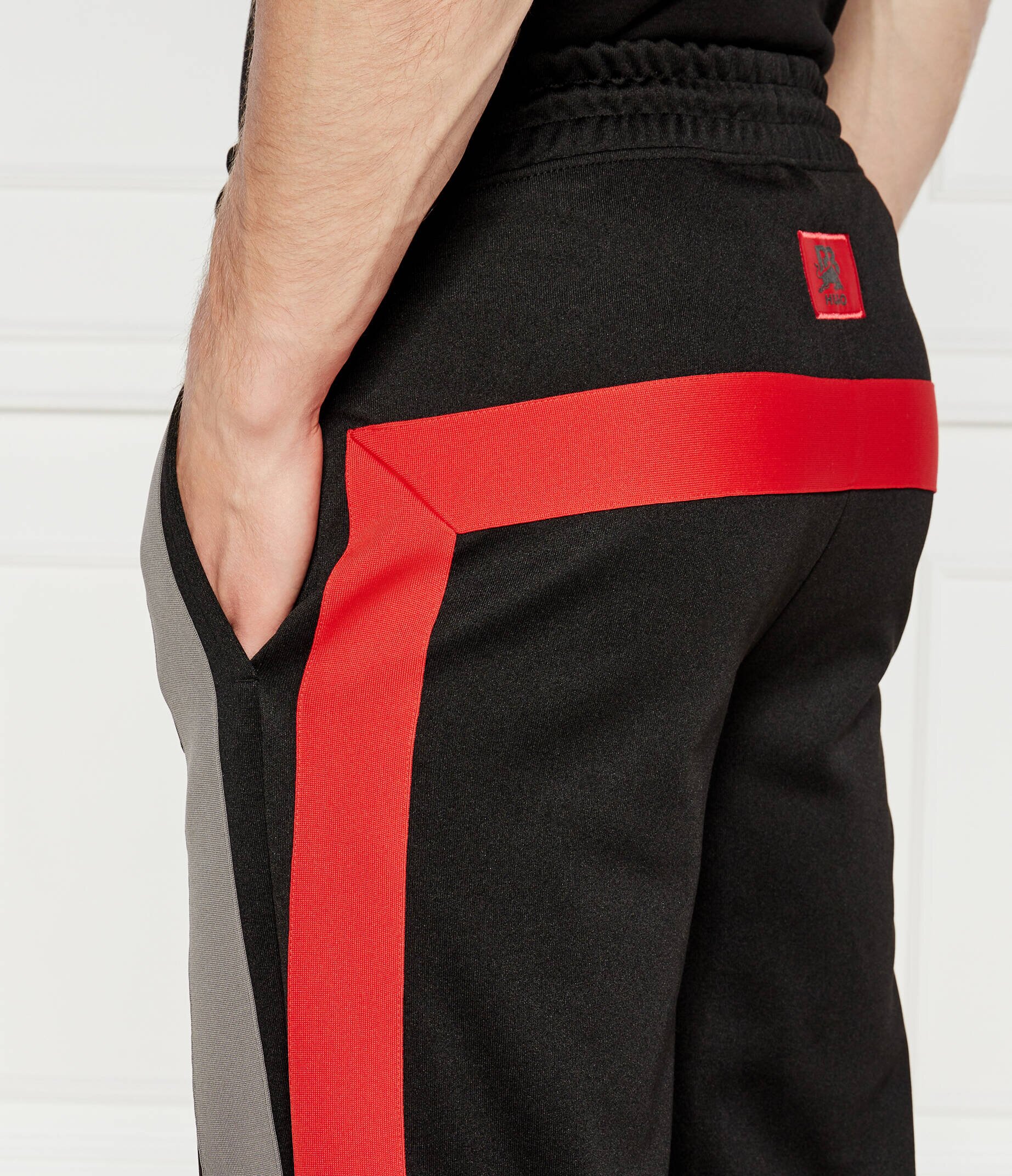 Hugo Pantaloni de trening | x Racing Bulls | Loose fit