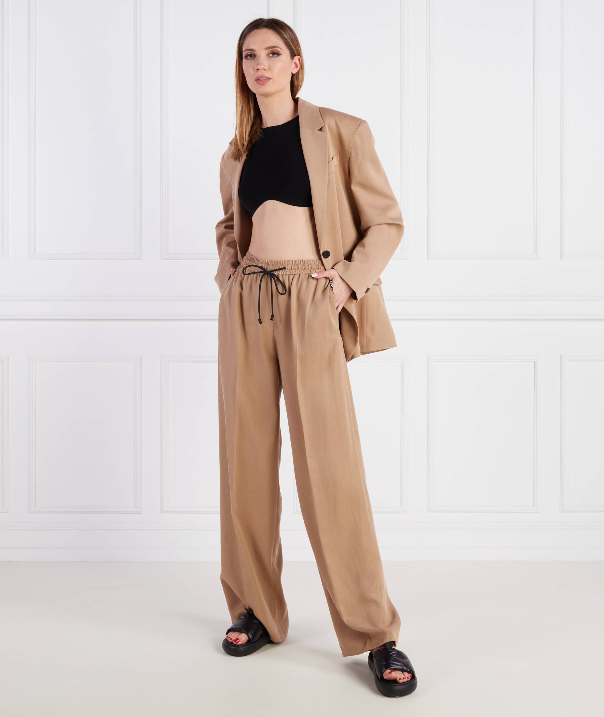 Hugo Pantaloni Hasabella-1 10234127 01 | Loose fit