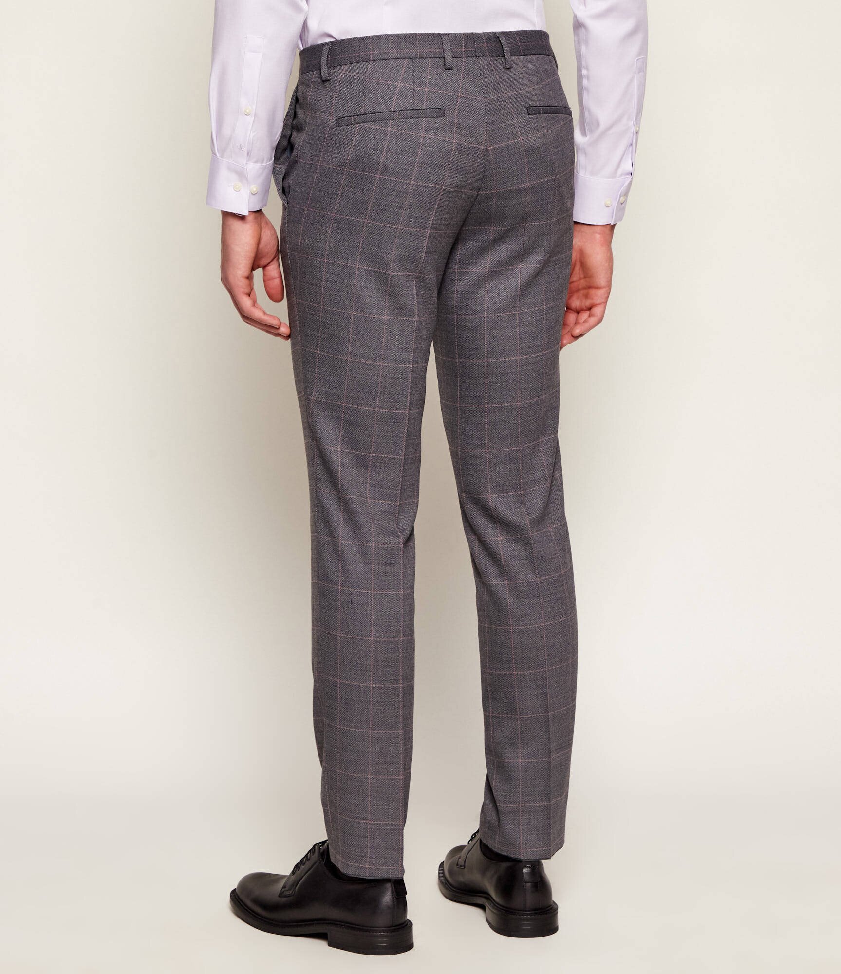 Hugo Pantaloni Hesten253X | Extra slim fit cu adaos de lână