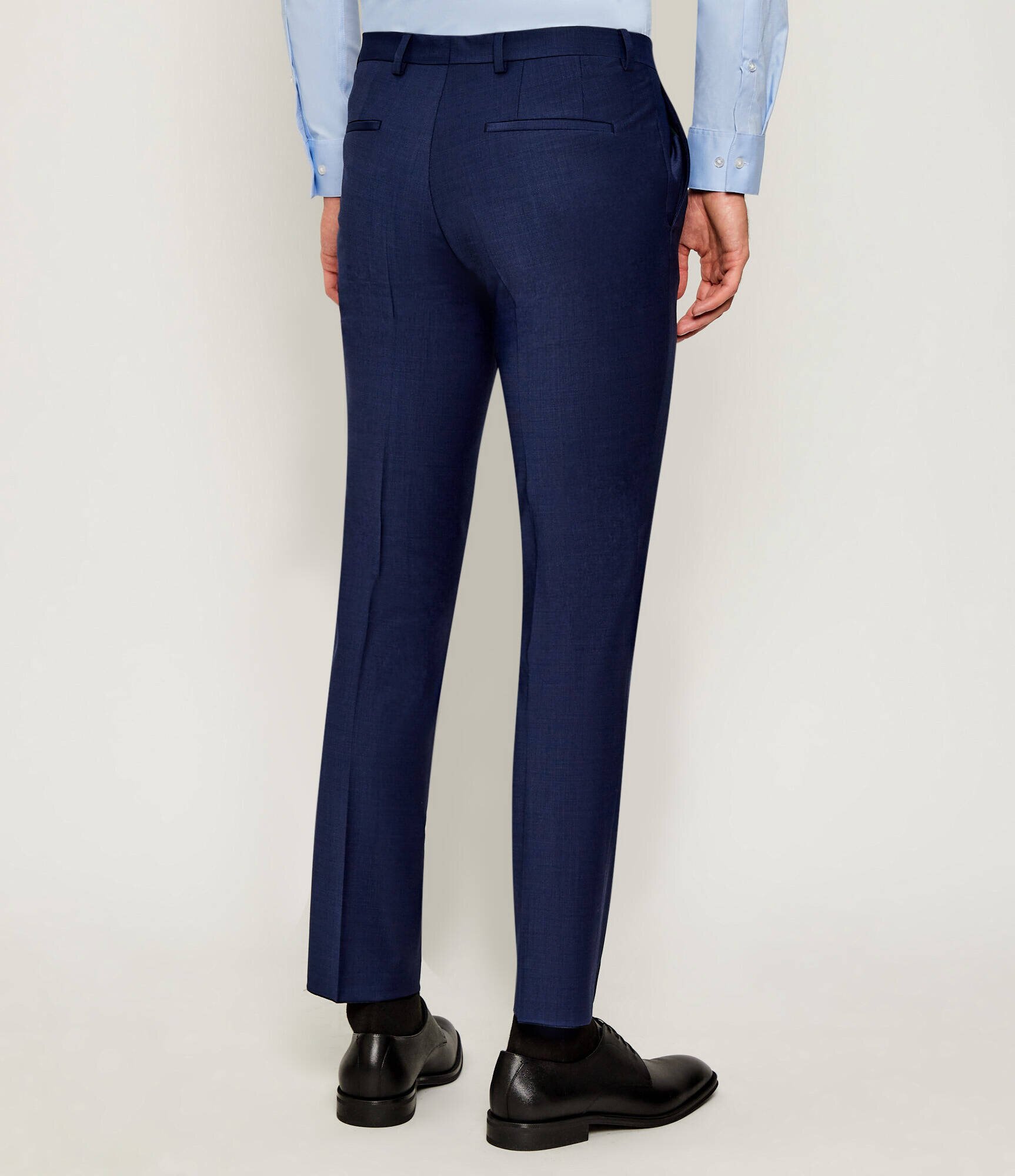 Hugo Pantaloni Hesten253X | Extra slim fit cu adaos de lână