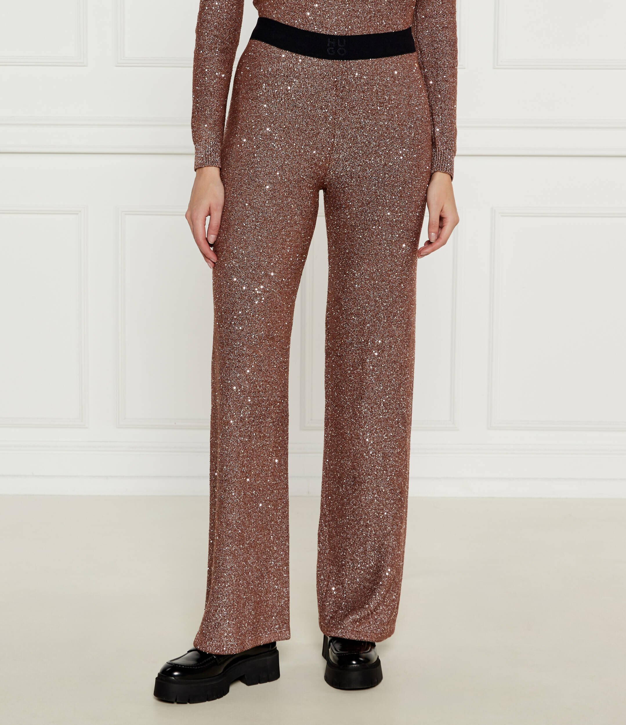 Hugo Pantaloni Savesti | flare fit