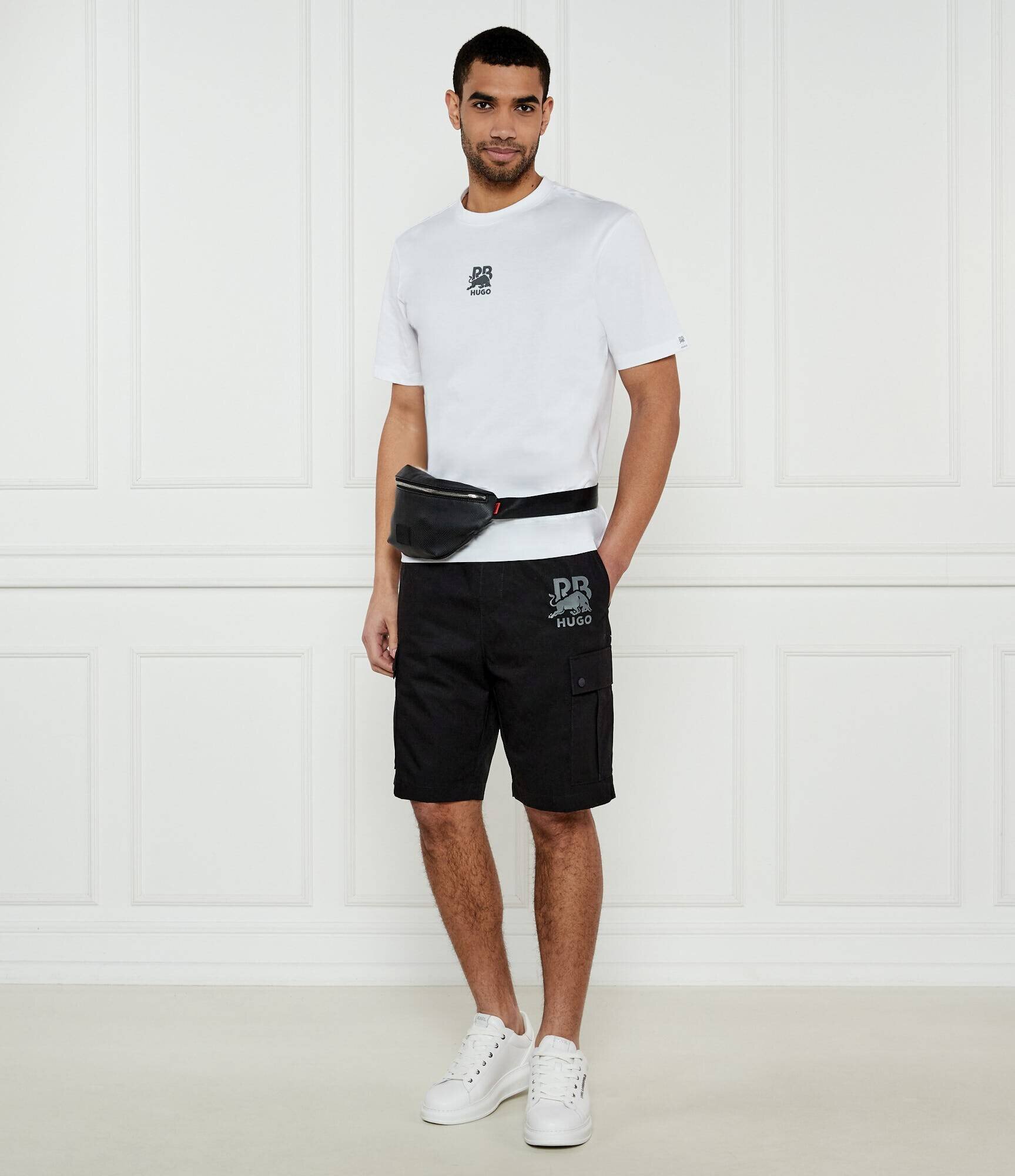 Hugo Pantaloni scurți Garlio x Racing Bulls | Loose fit
