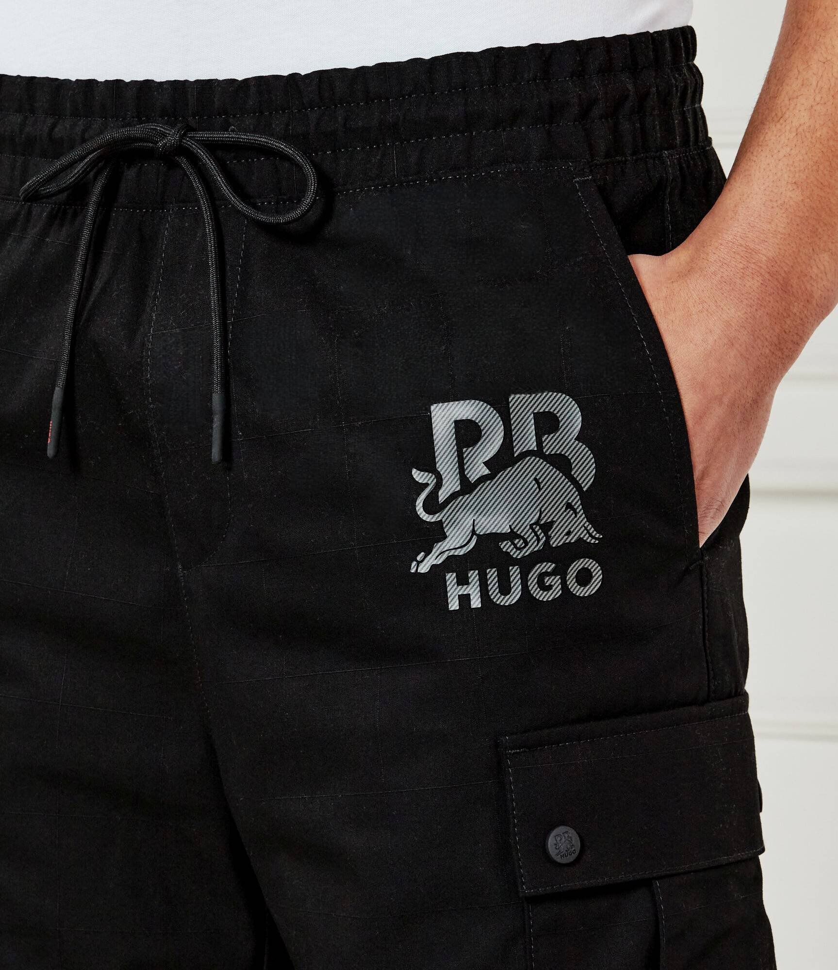Hugo Pantaloni scurți Garlio x Racing Bulls | Loose fit