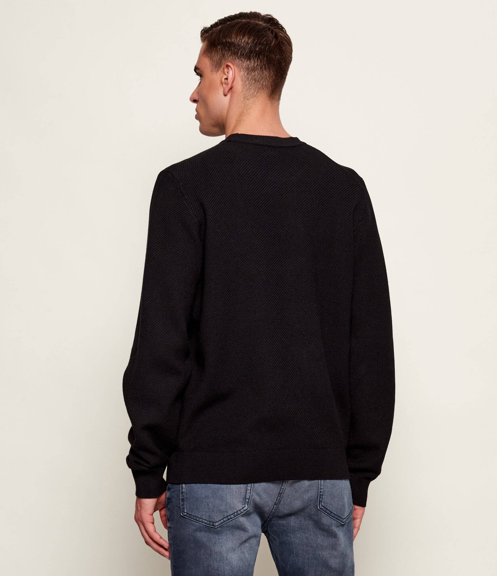 Hugo Pulover Setal | regular fit cu adaos de lână