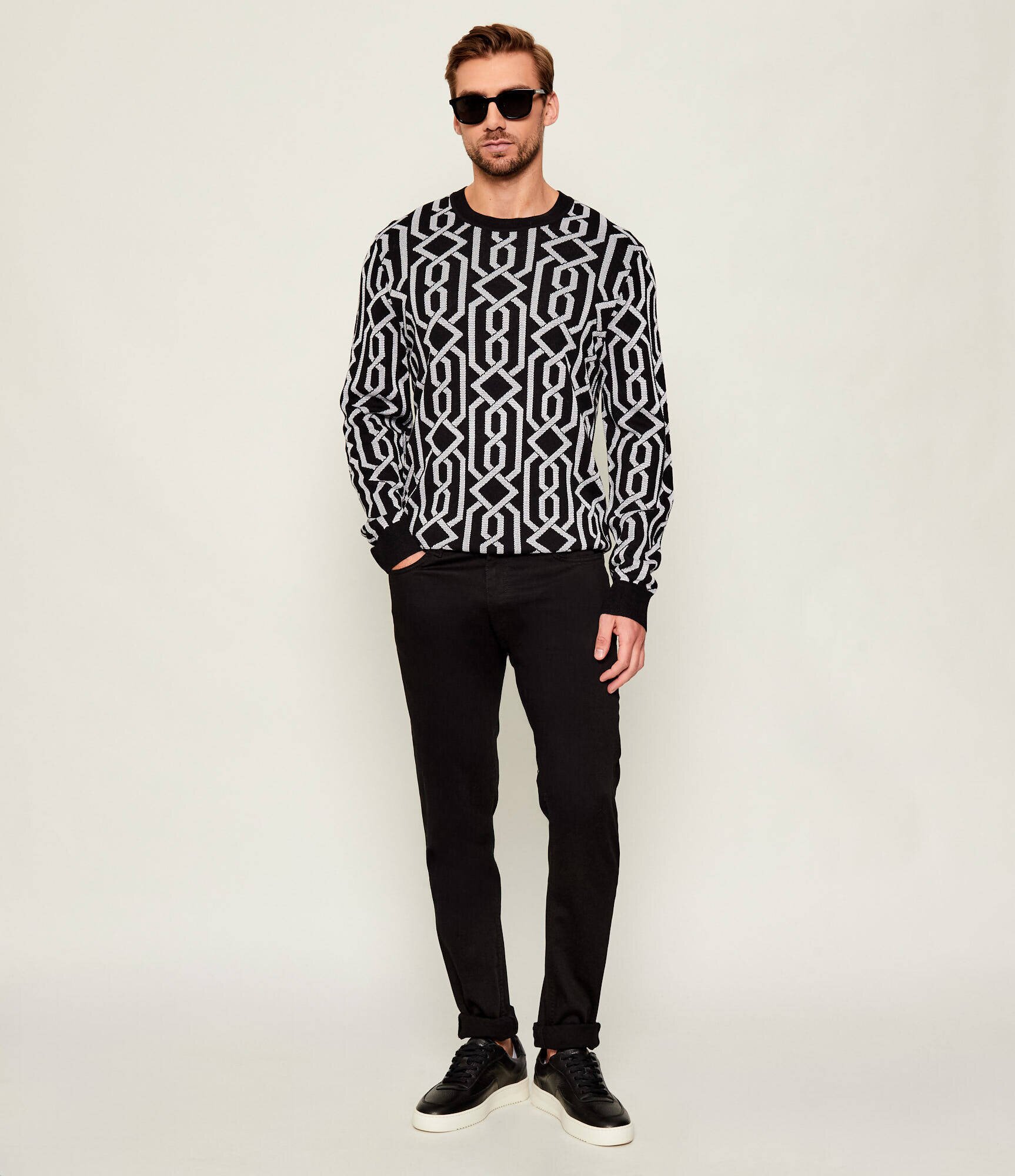 Hugo Pulover Souvawn | regular fit cu adaos de lână