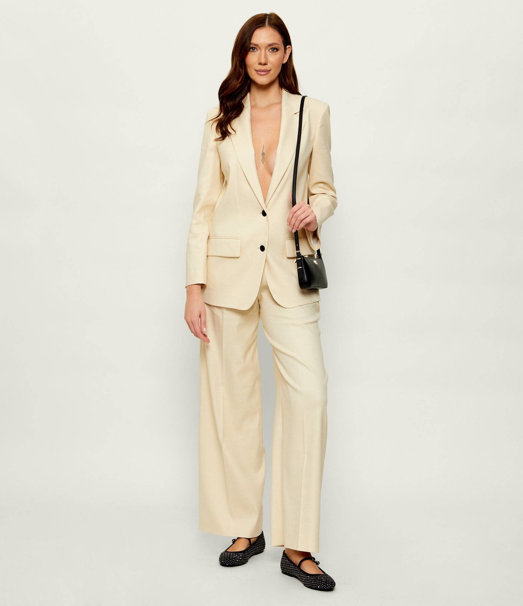 Hugo Sacou Anetali | Relaxed fit | cu adaos de in