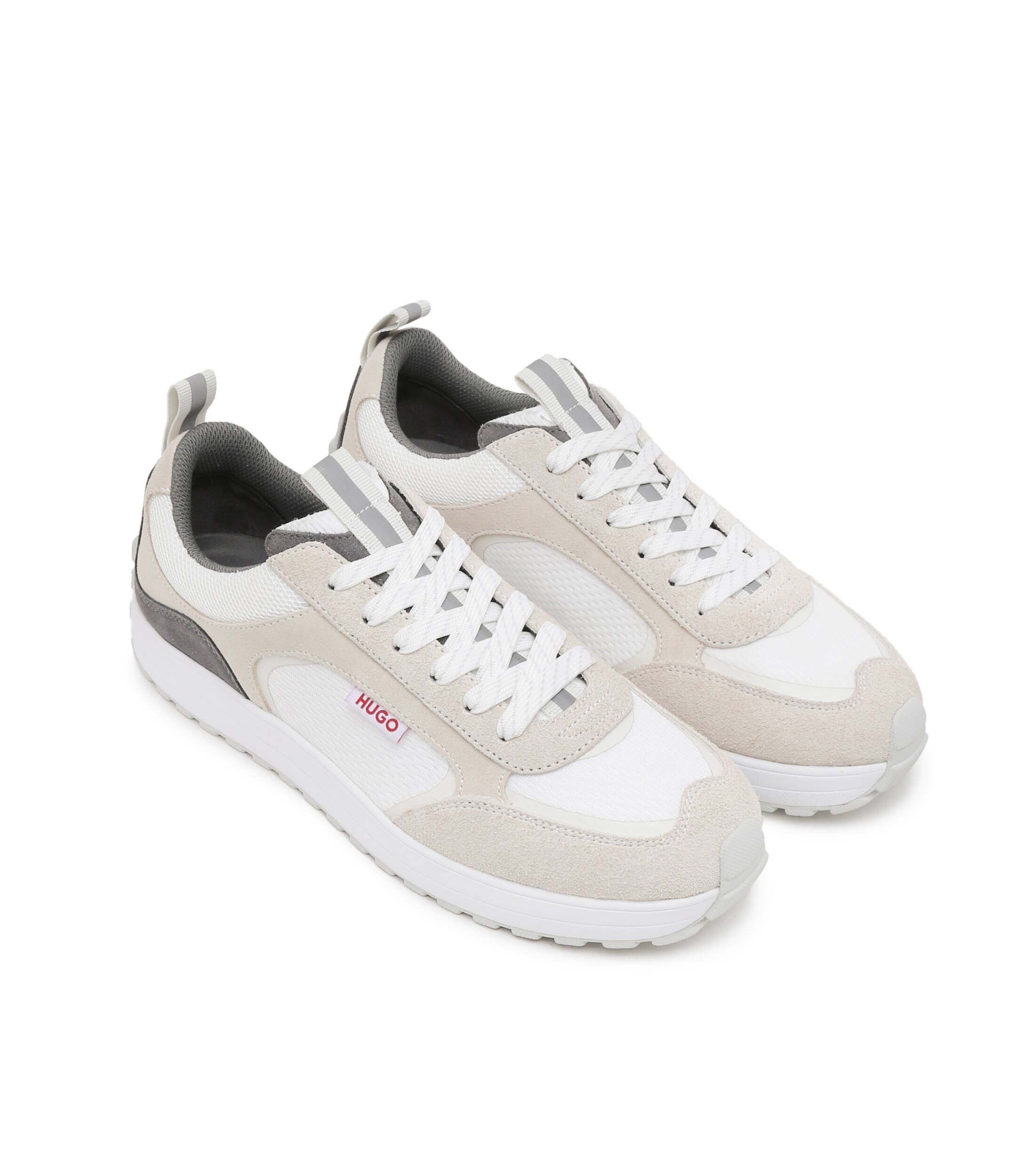 Hugo Sneakers Cilan_Tenn_mesd cu adaos de piele