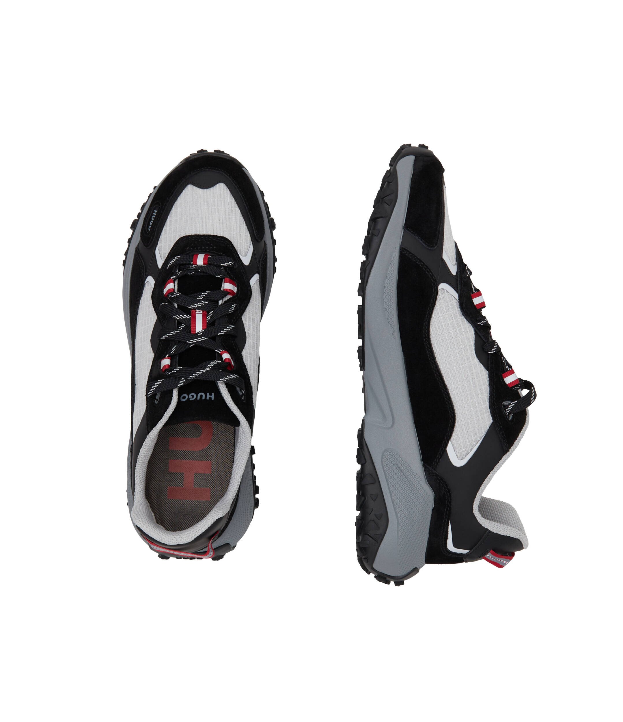 Hugo Sneakers GO1ST_dbth cu adaos de piele