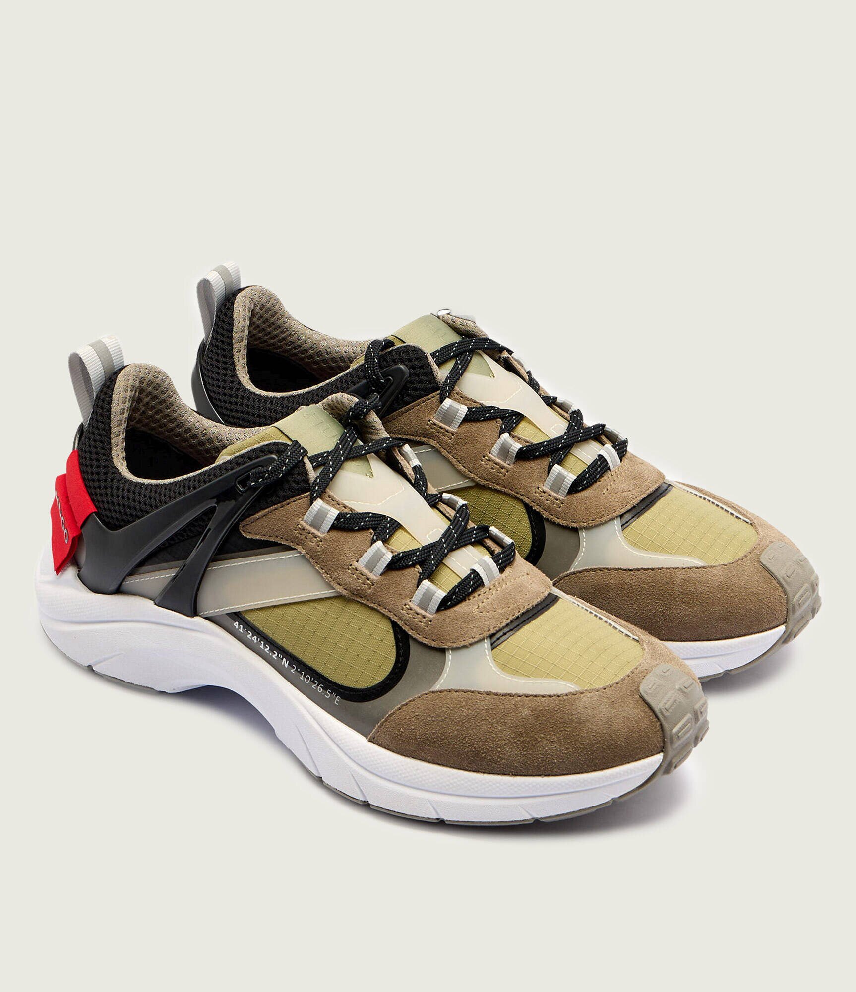 Hugo Sneakers GO2_merp cu adaos de piele
