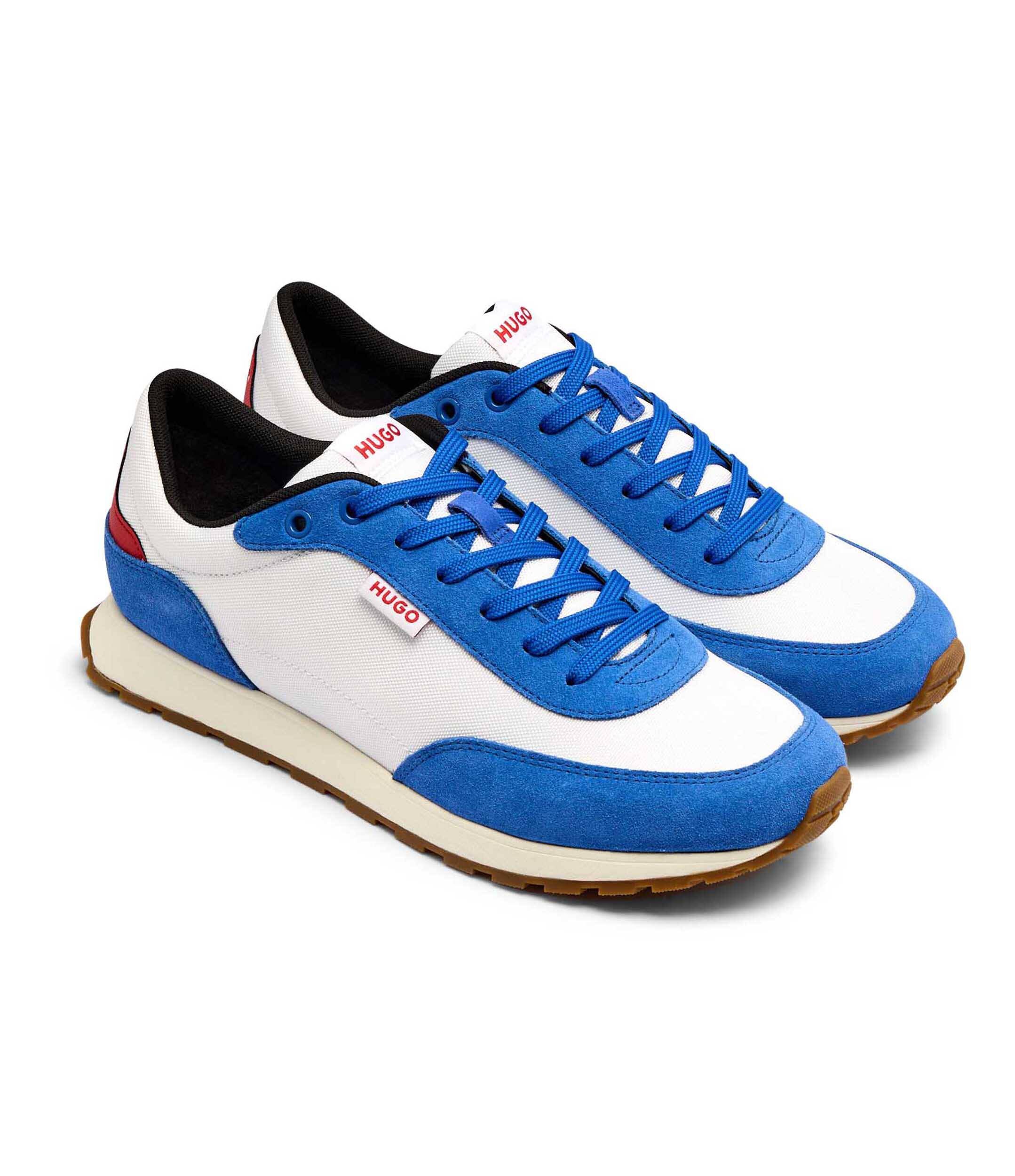 Hugo Sneakers Icelin_Runn_rnsd cu adaos de piele
