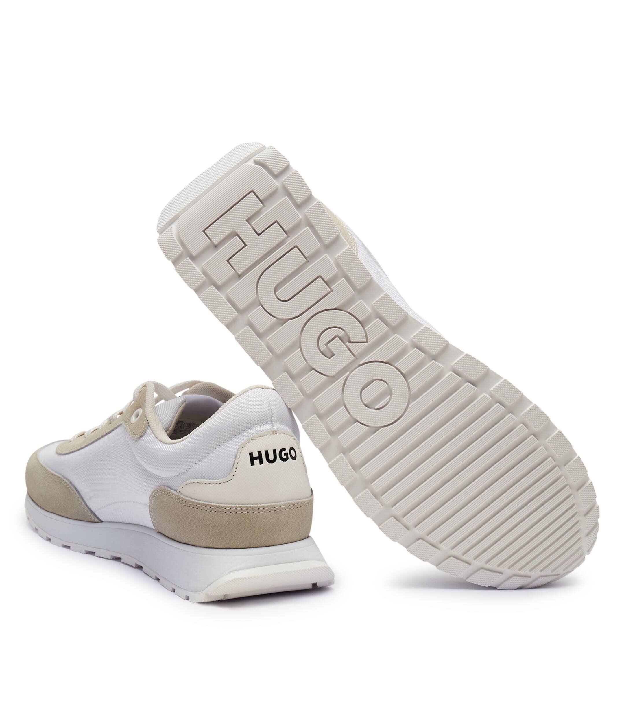 Hugo Sneakers Icelin_Runn_rnsd cu adaos de piele