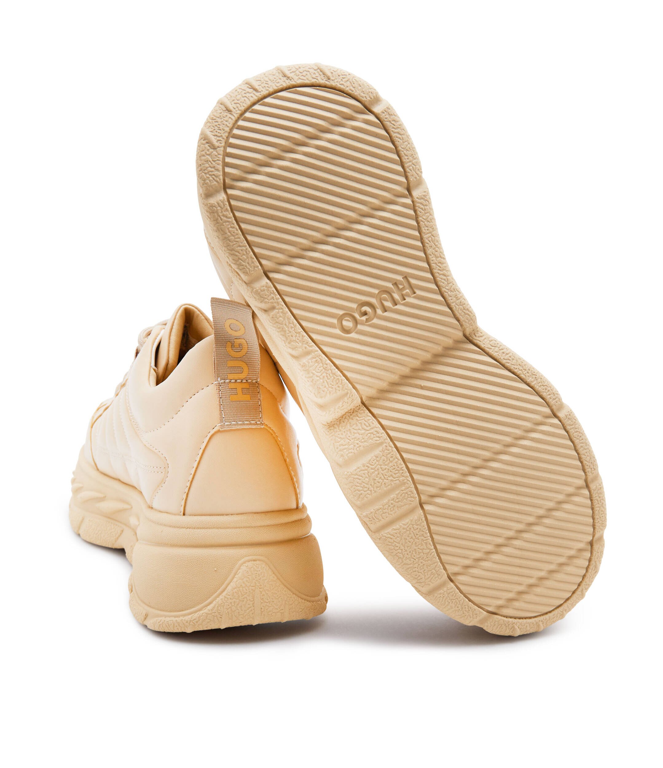 Hugo Sneakers Jodene cu adaos de piele