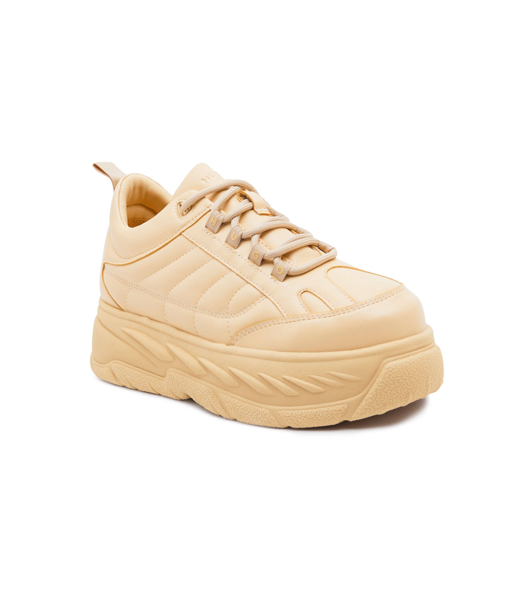 Hugo Sneakers Jodene cu adaos de piele