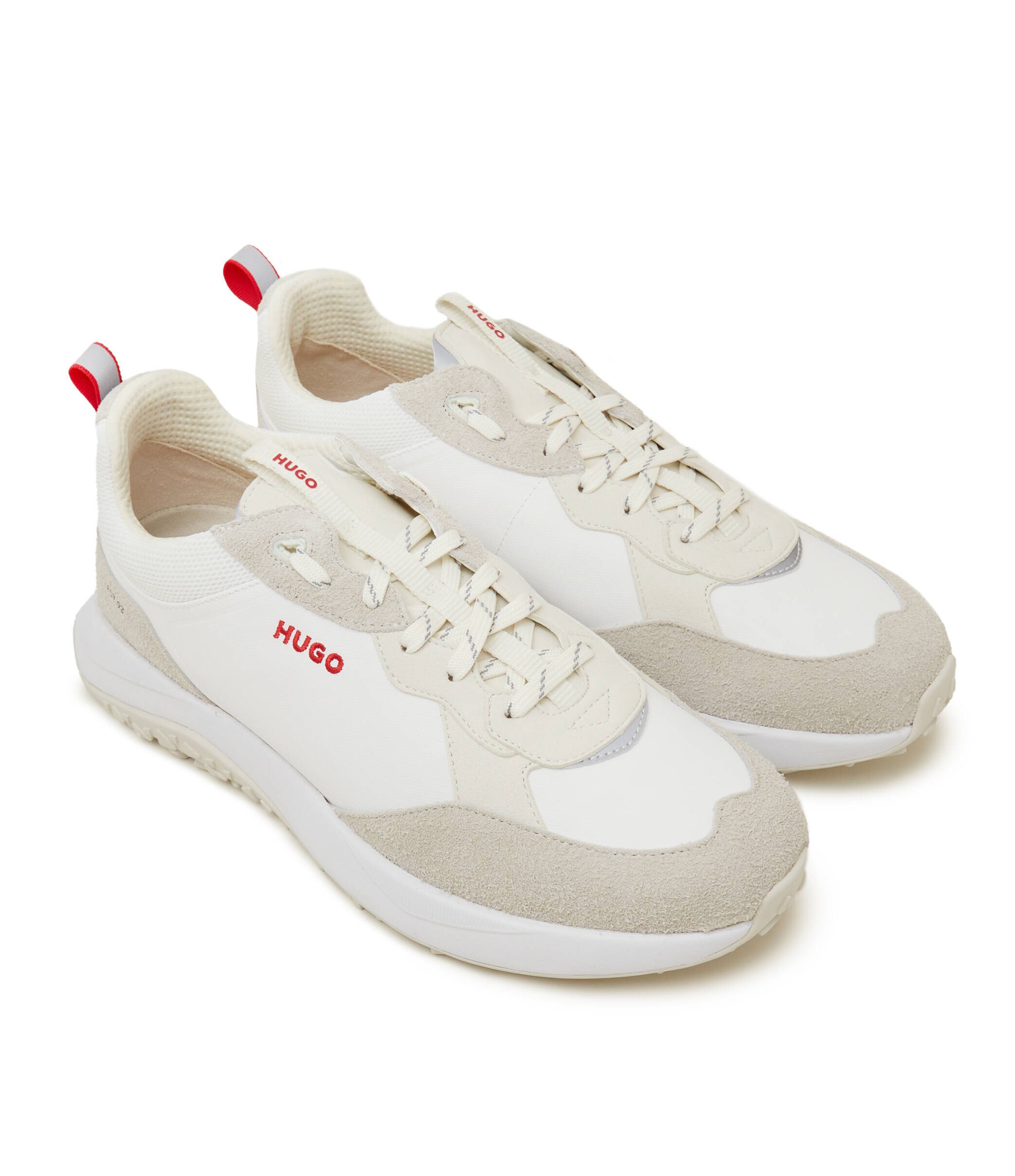Hugo Sneakers Kane_Runn_cdcv cu adaos de piele