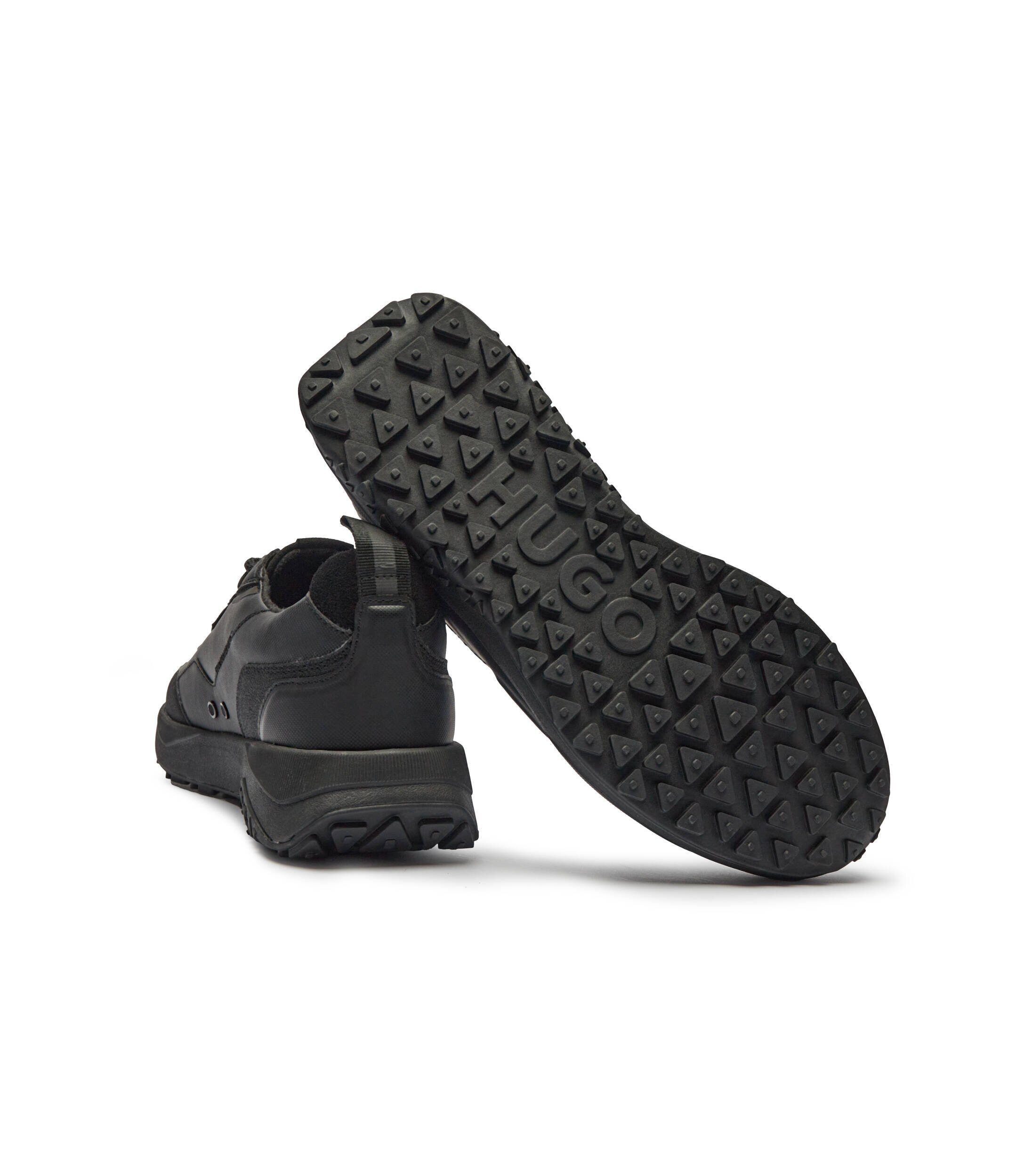 Hugo Sneakers Kane_Runn cu adaos de piele